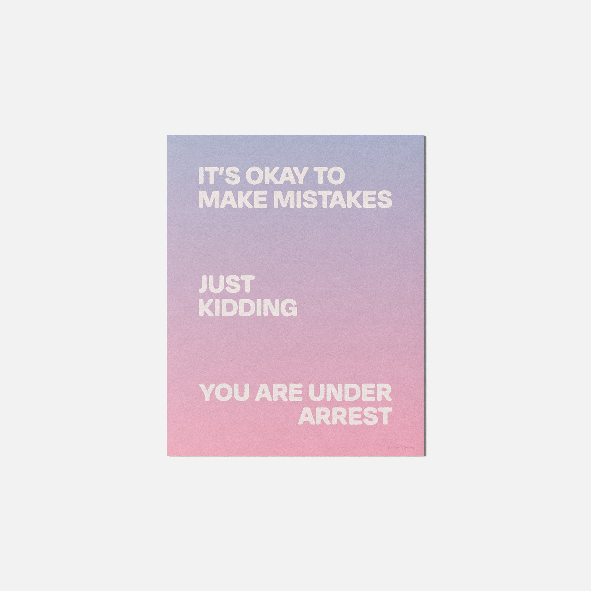 ARREST PRINT