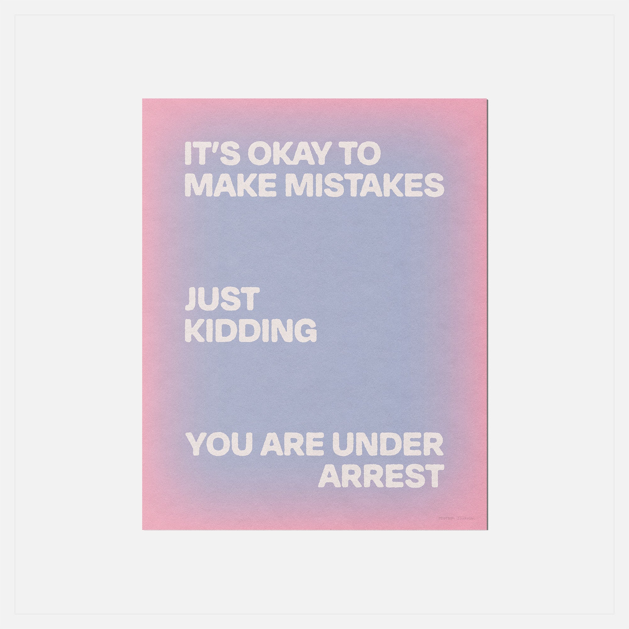 ARREST PRINT