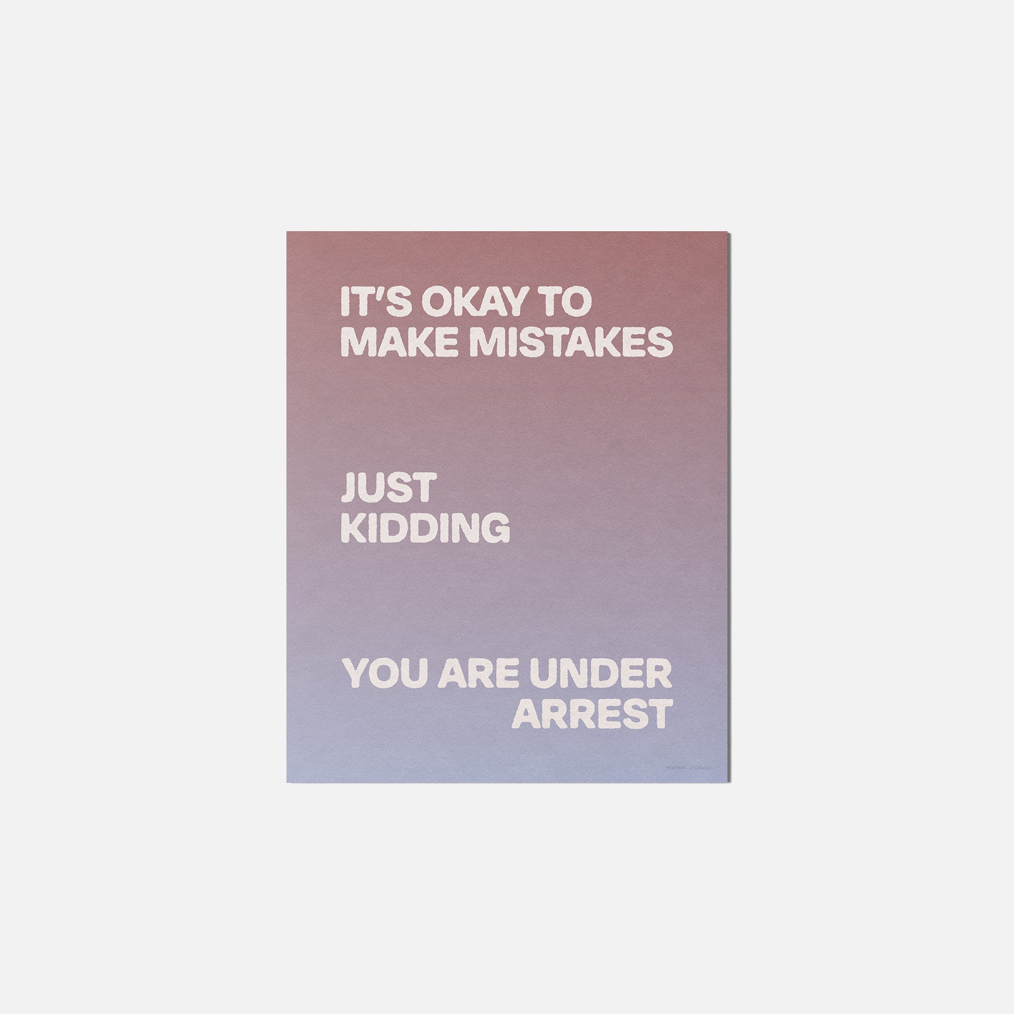 ARREST PRINT