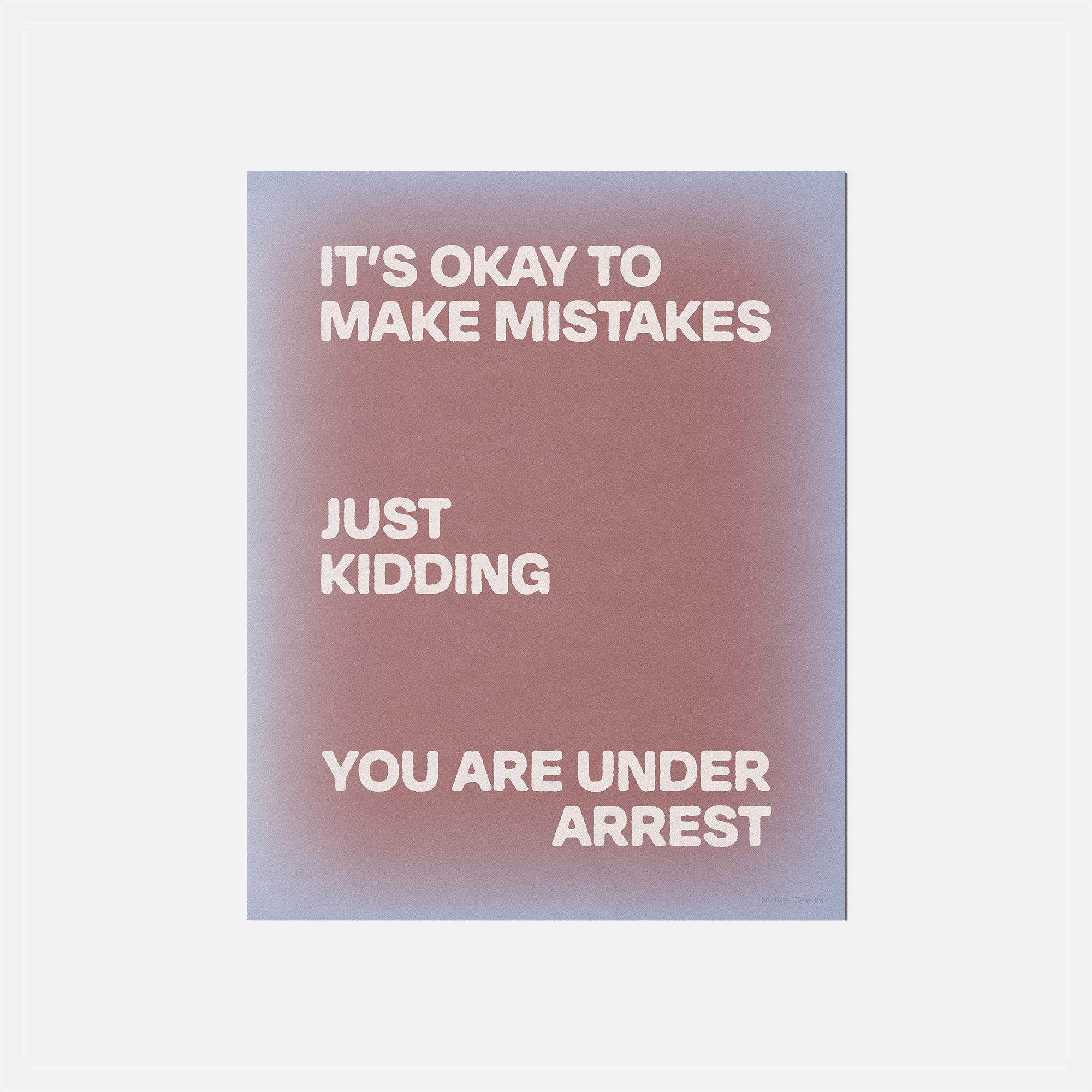 ARREST PRINT