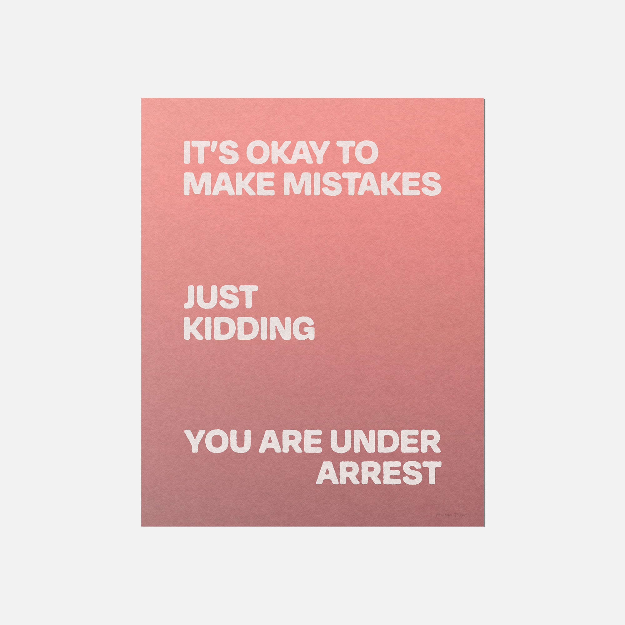 ARREST PRINT