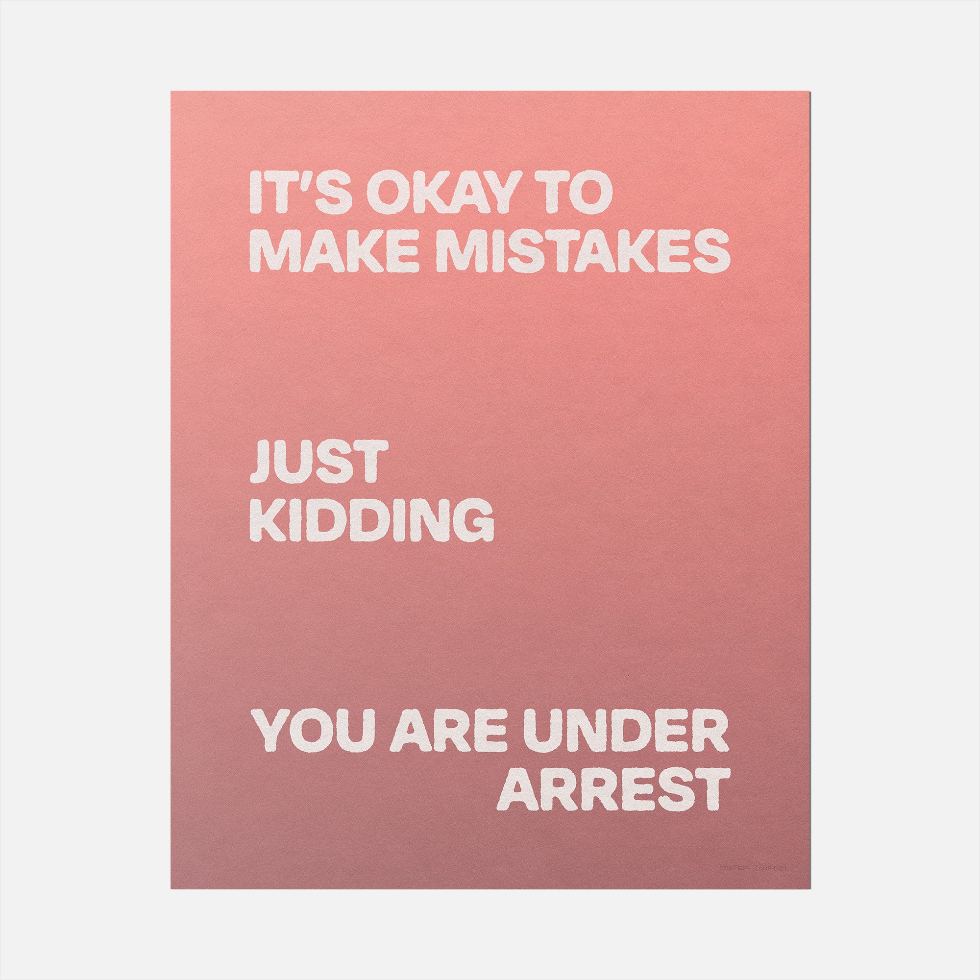 ARREST PRINT