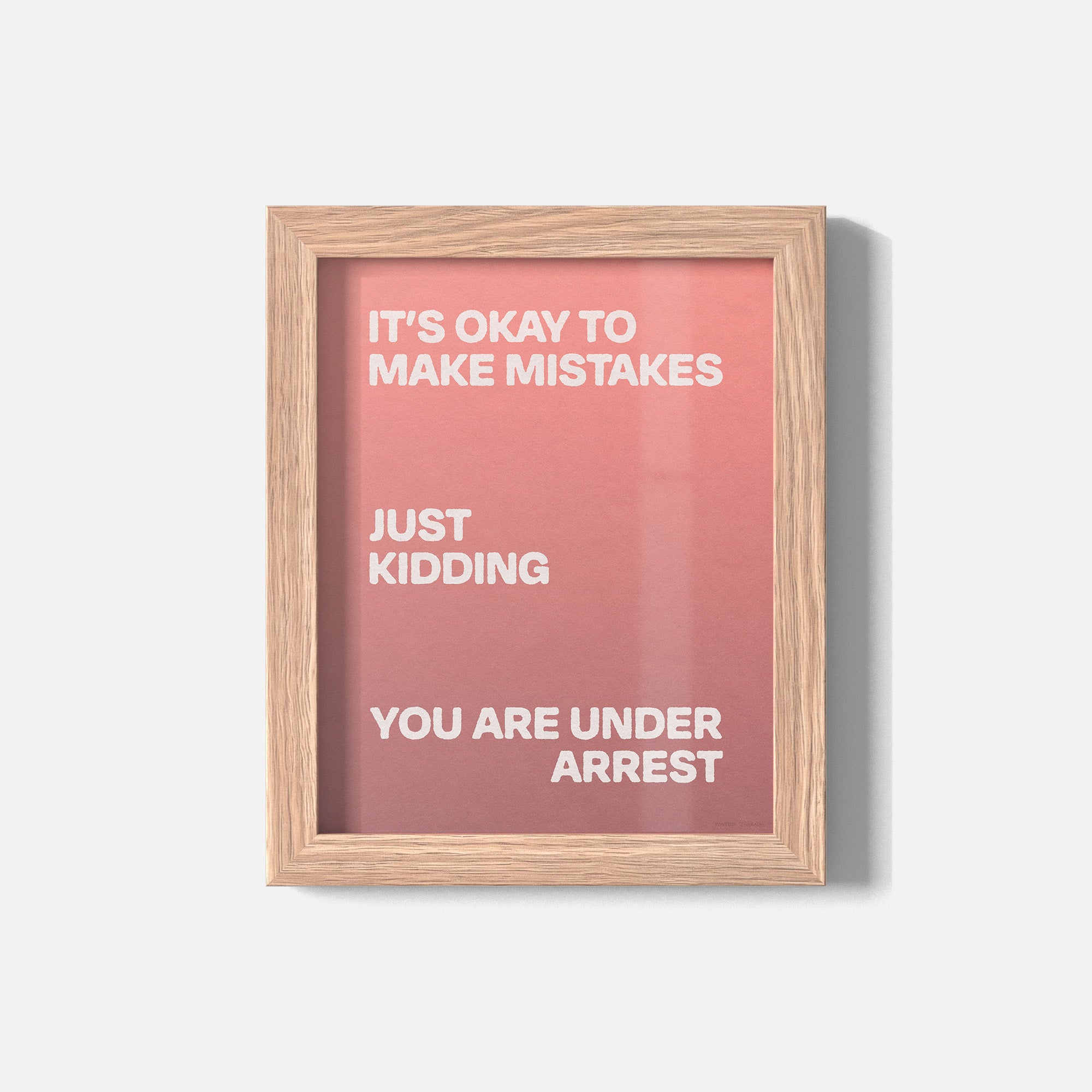 ARREST PRINT