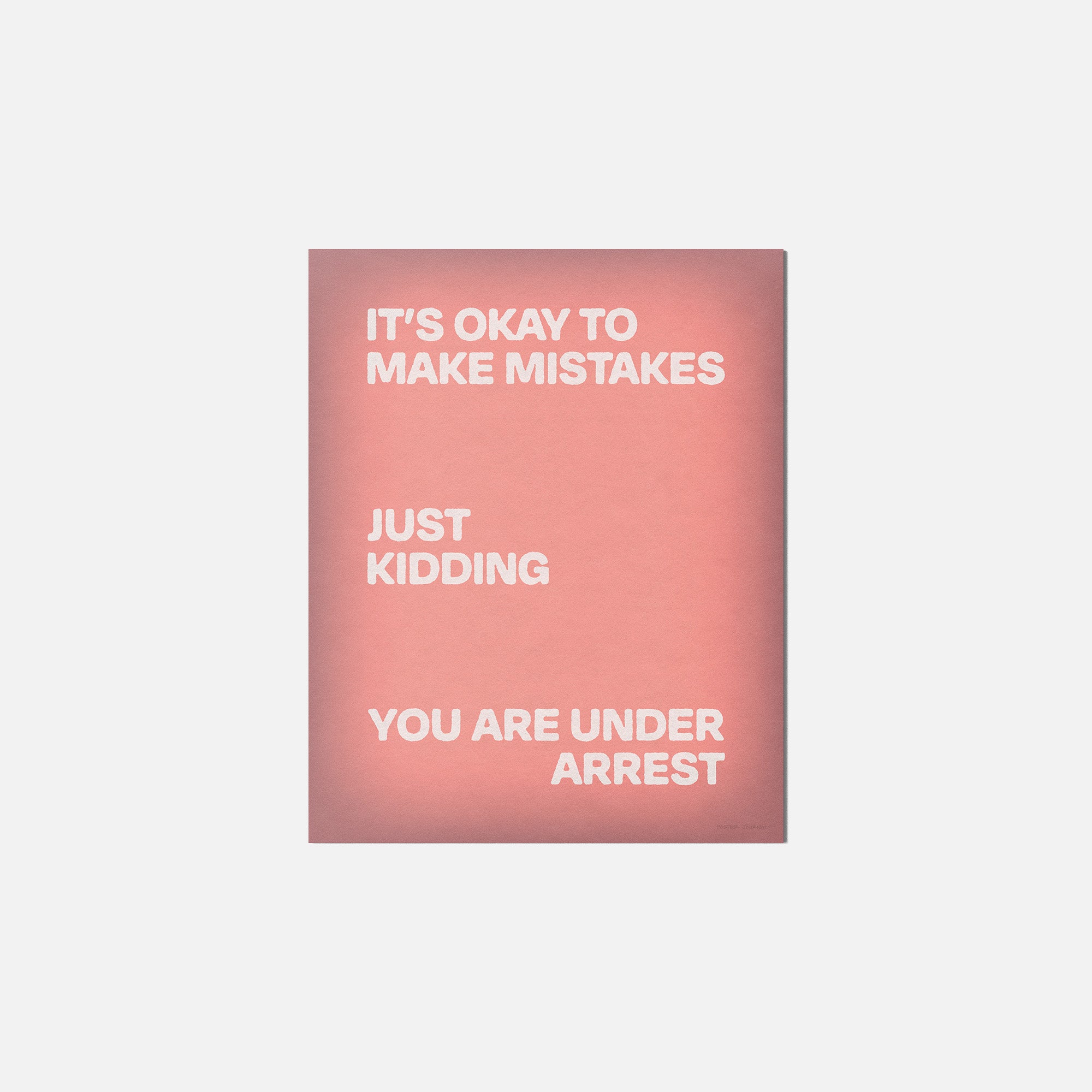 ARREST PRINT