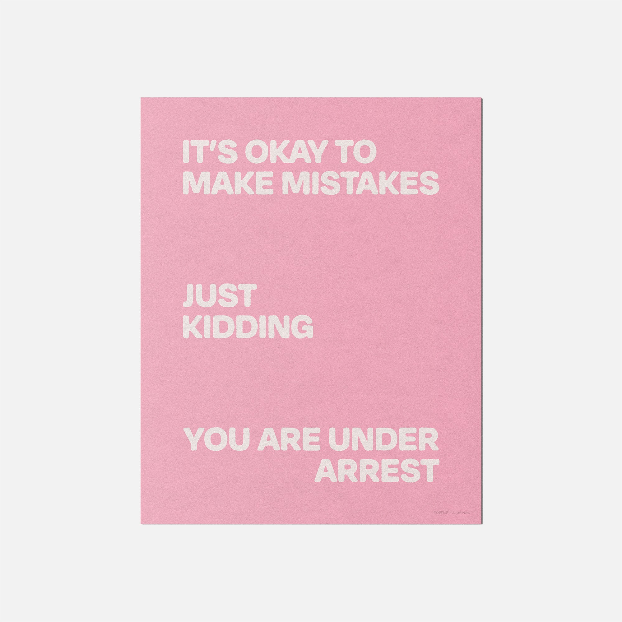 ARREST PRINT