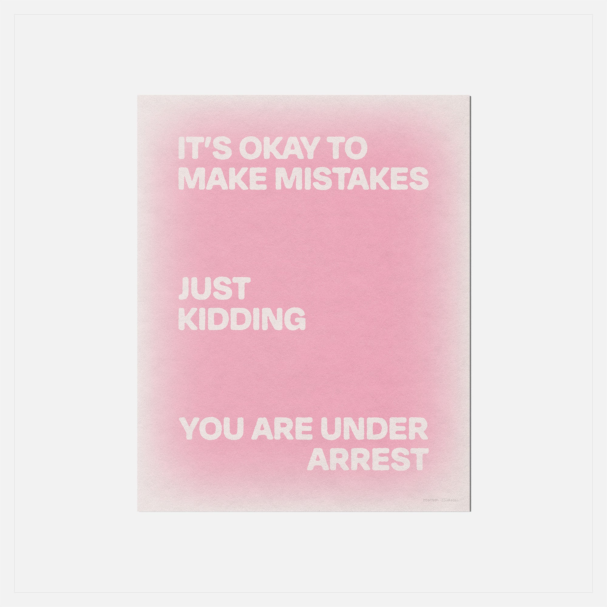 ARREST PRINT