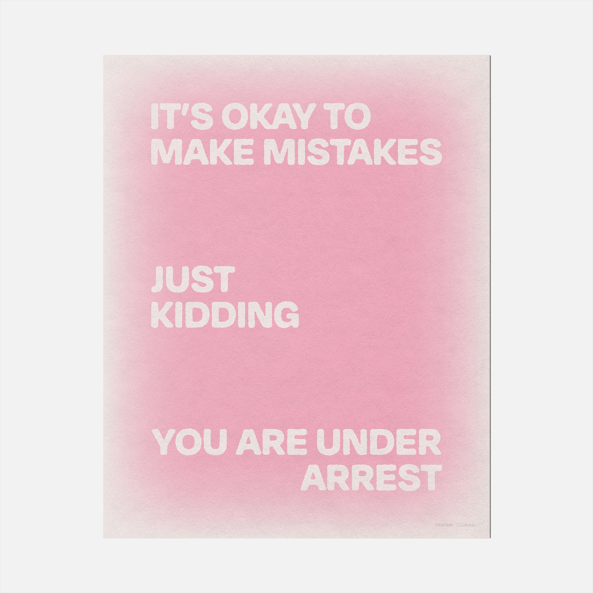 ARREST PRINT