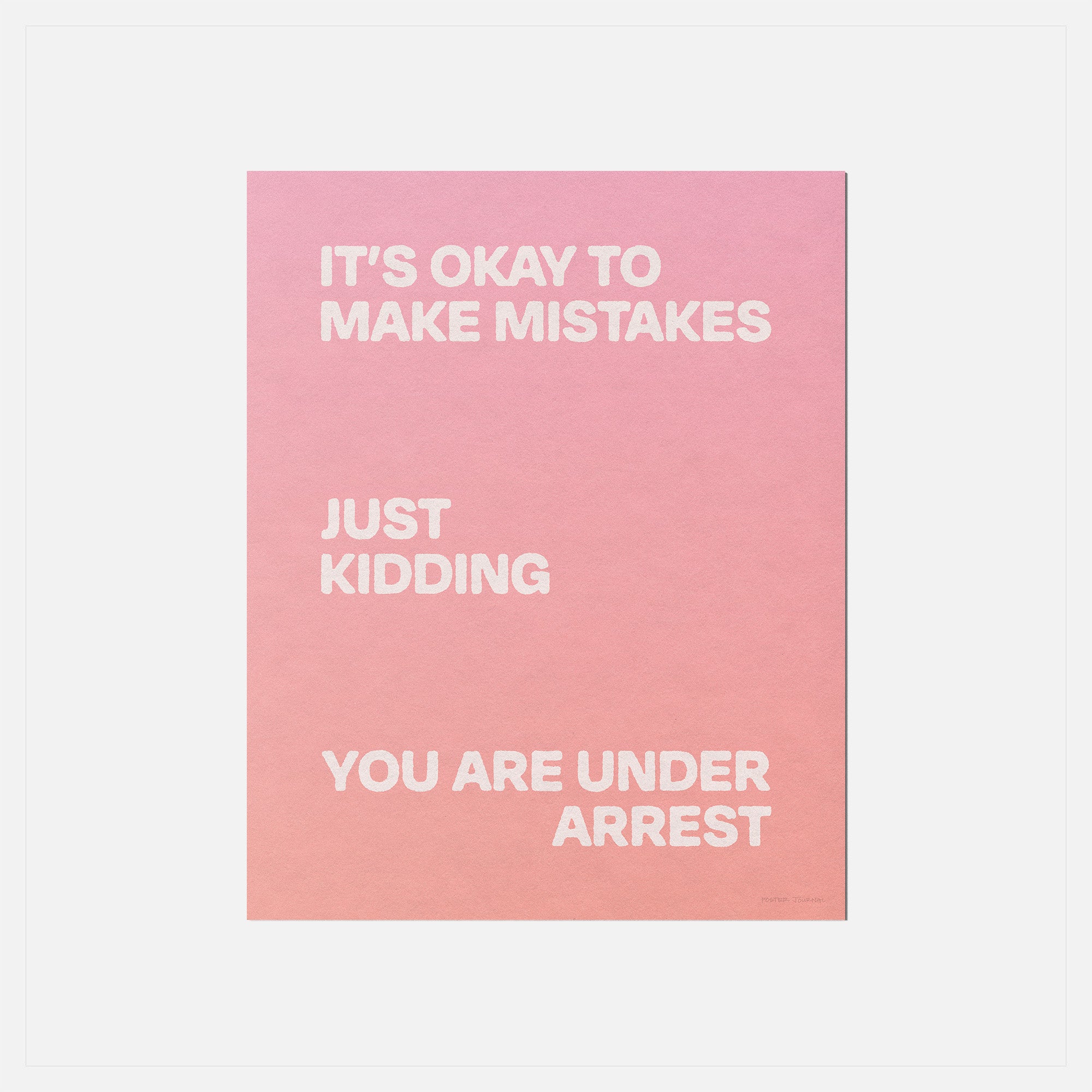 ARREST PRINT