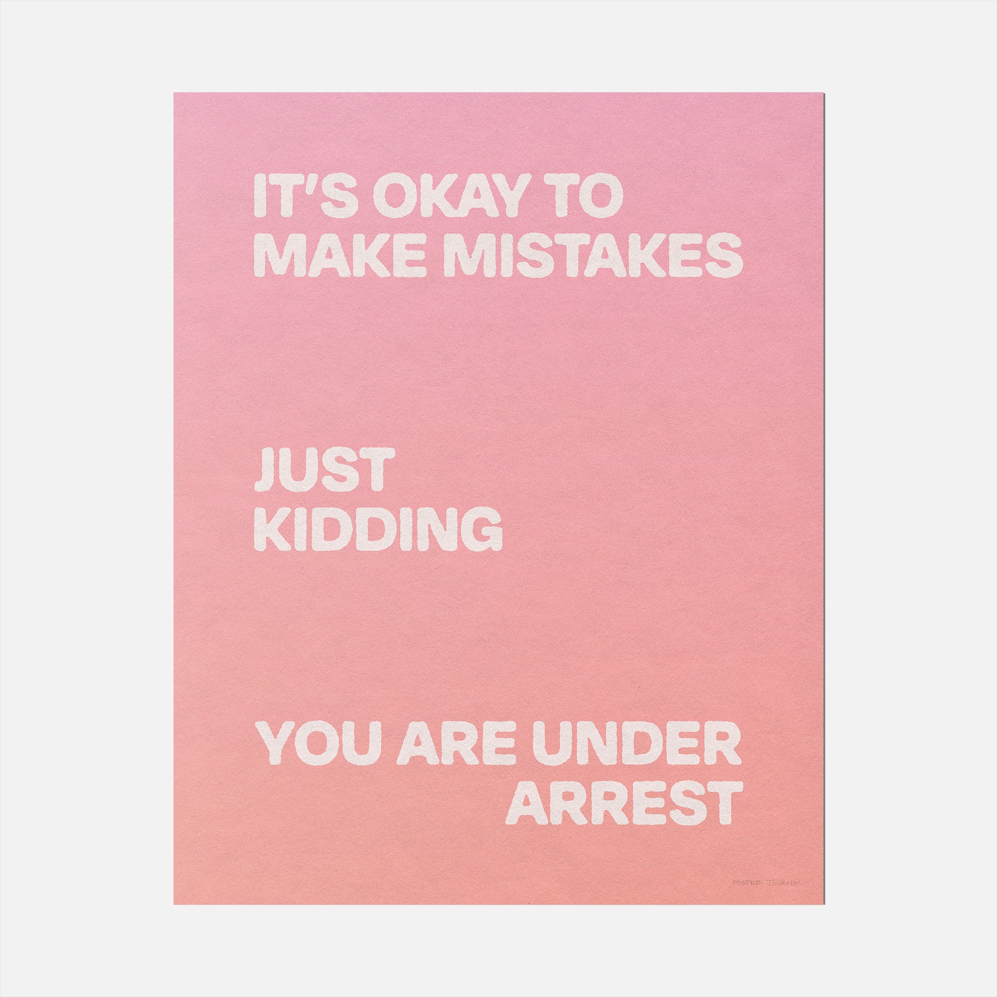 ARREST PRINT