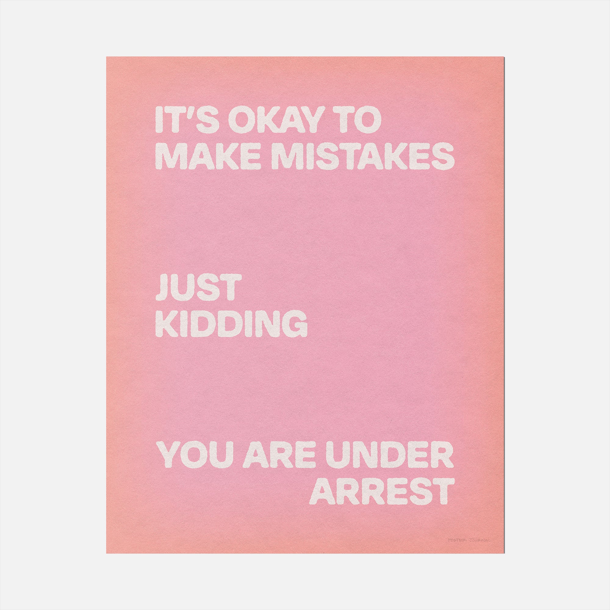 ARREST PRINT
