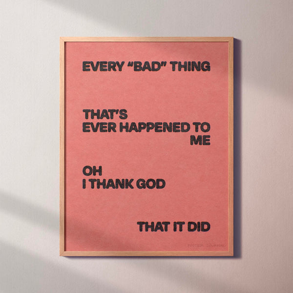 BAD PRINT