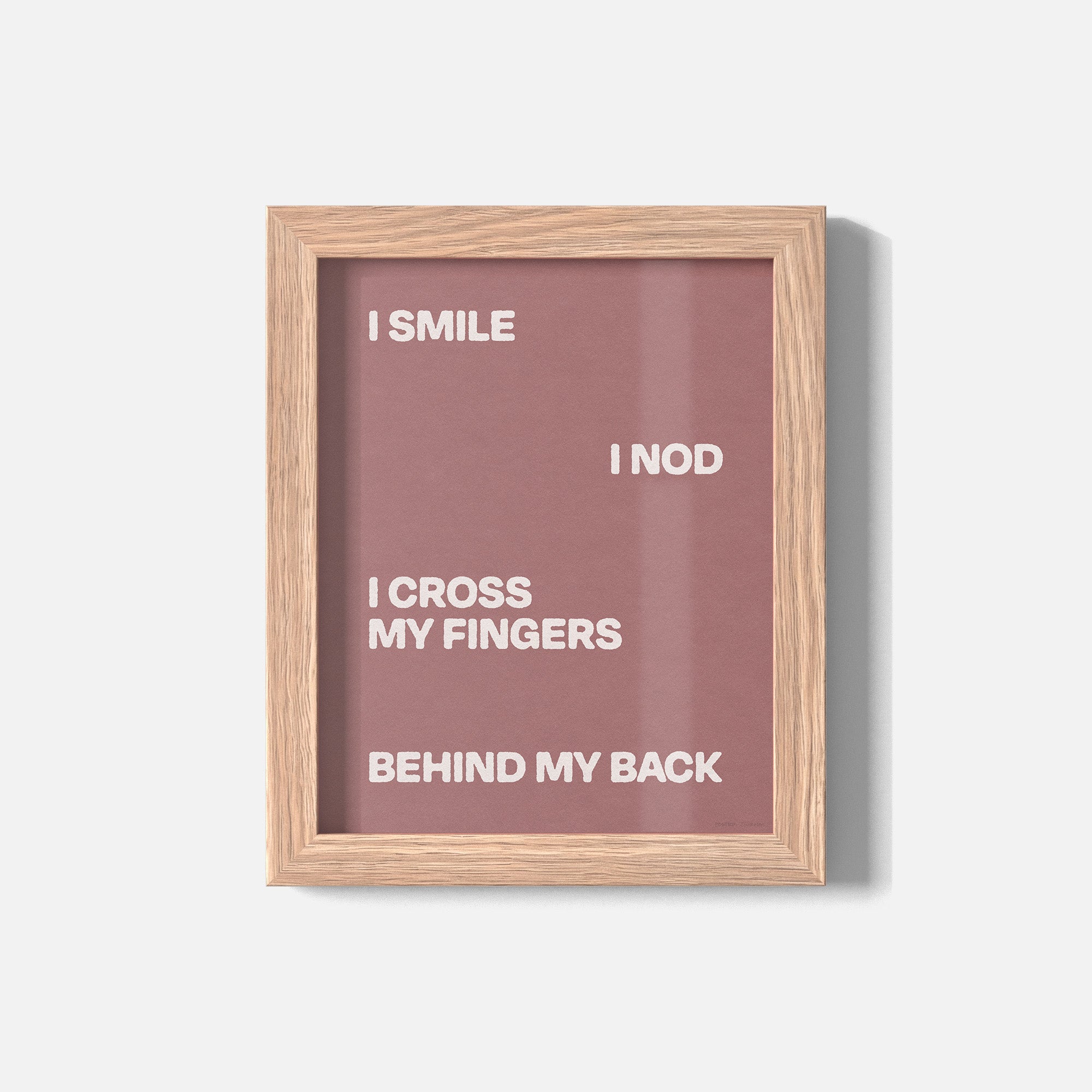 BEHIND PRINT