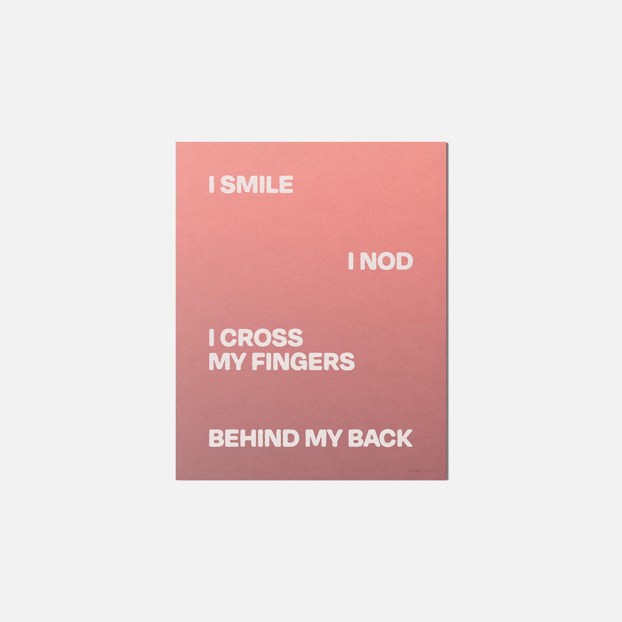 BEHIND PRINT
