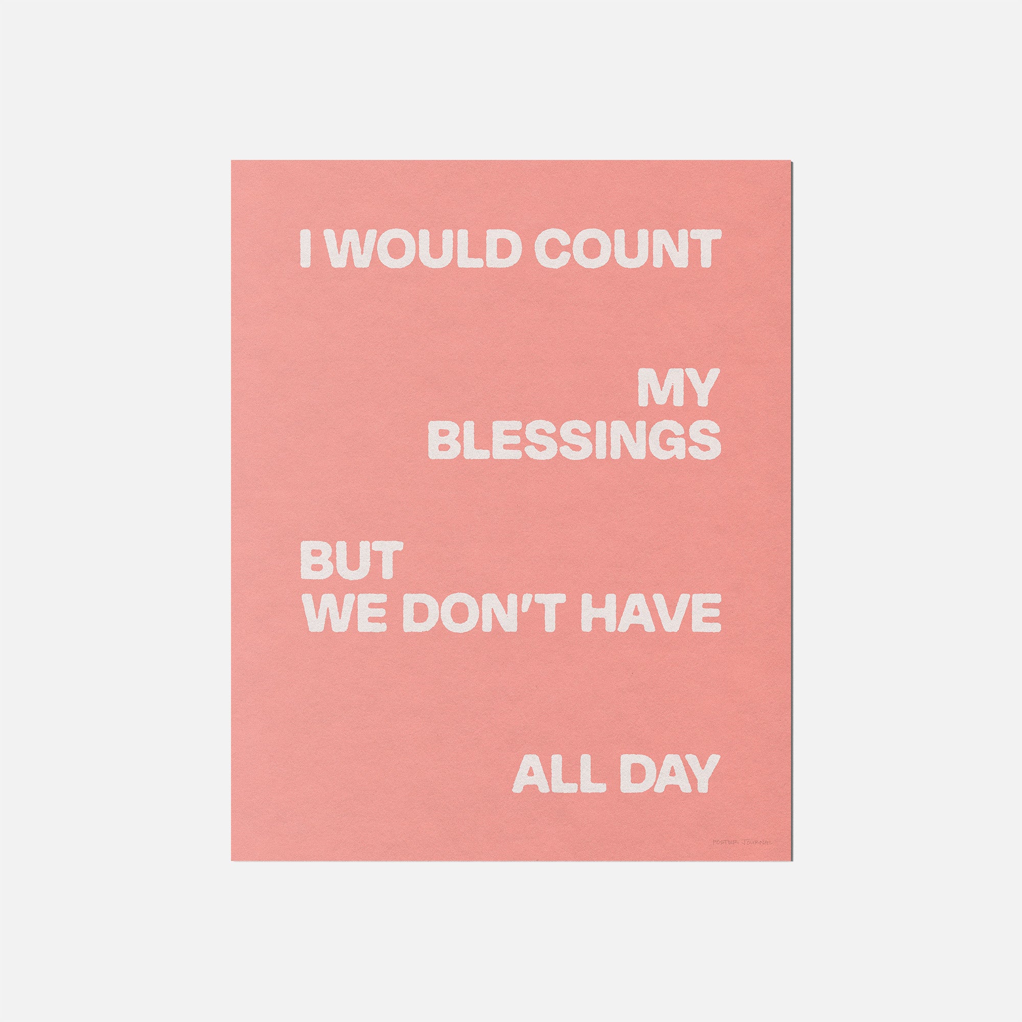 BLESSINGS PRINT