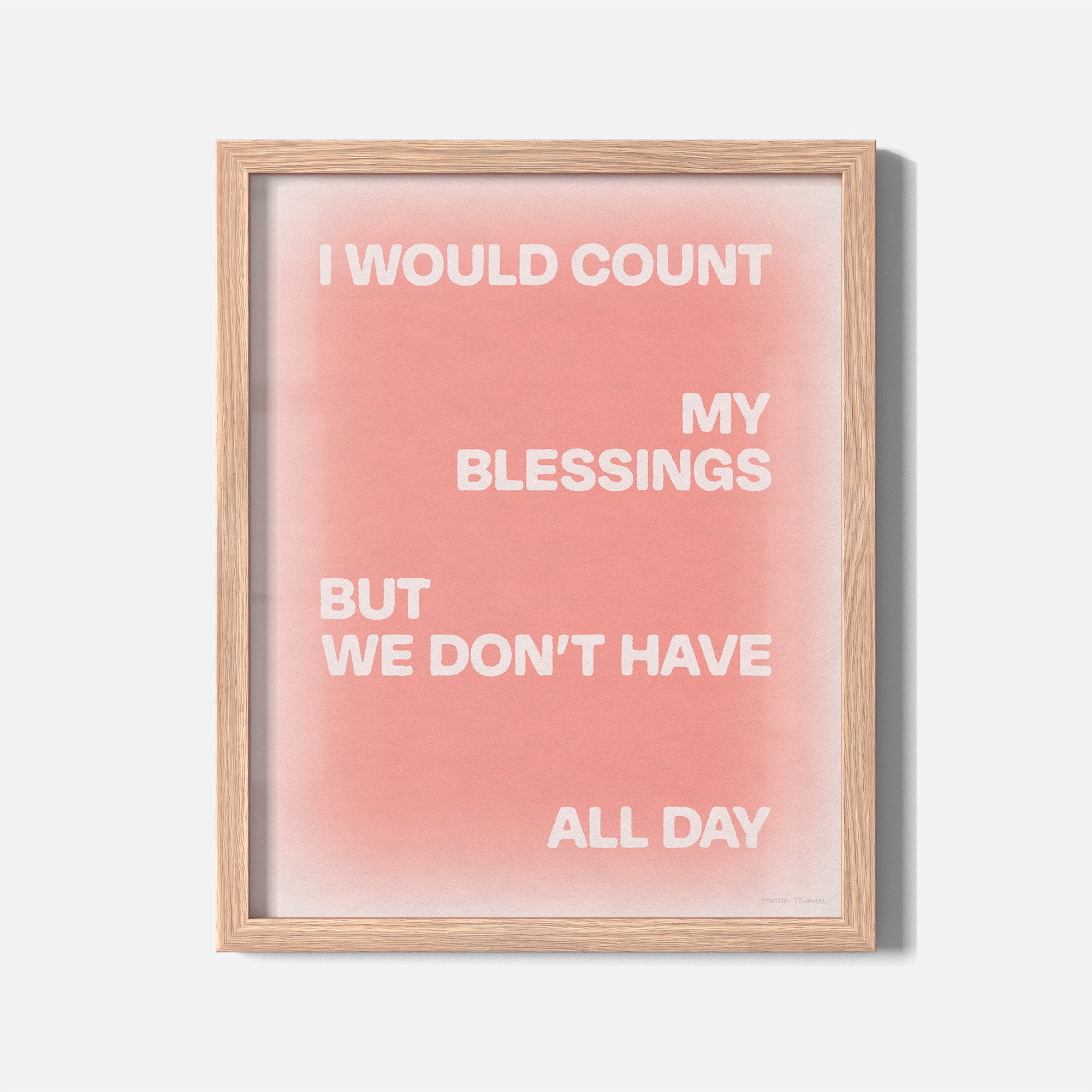 BLESSINGS PRINT