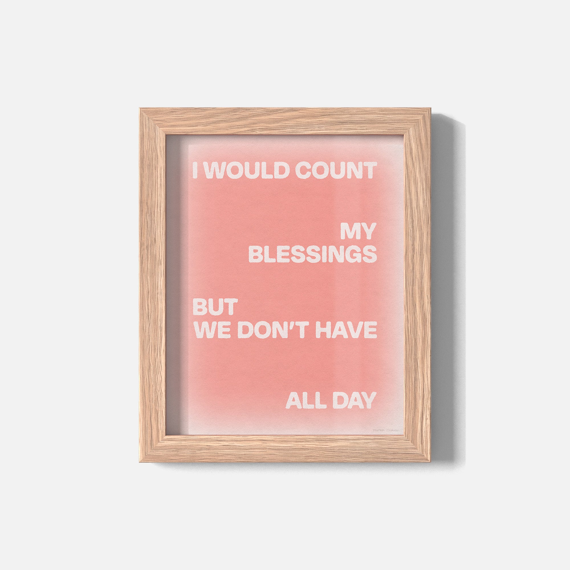 BLESSINGS PRINT