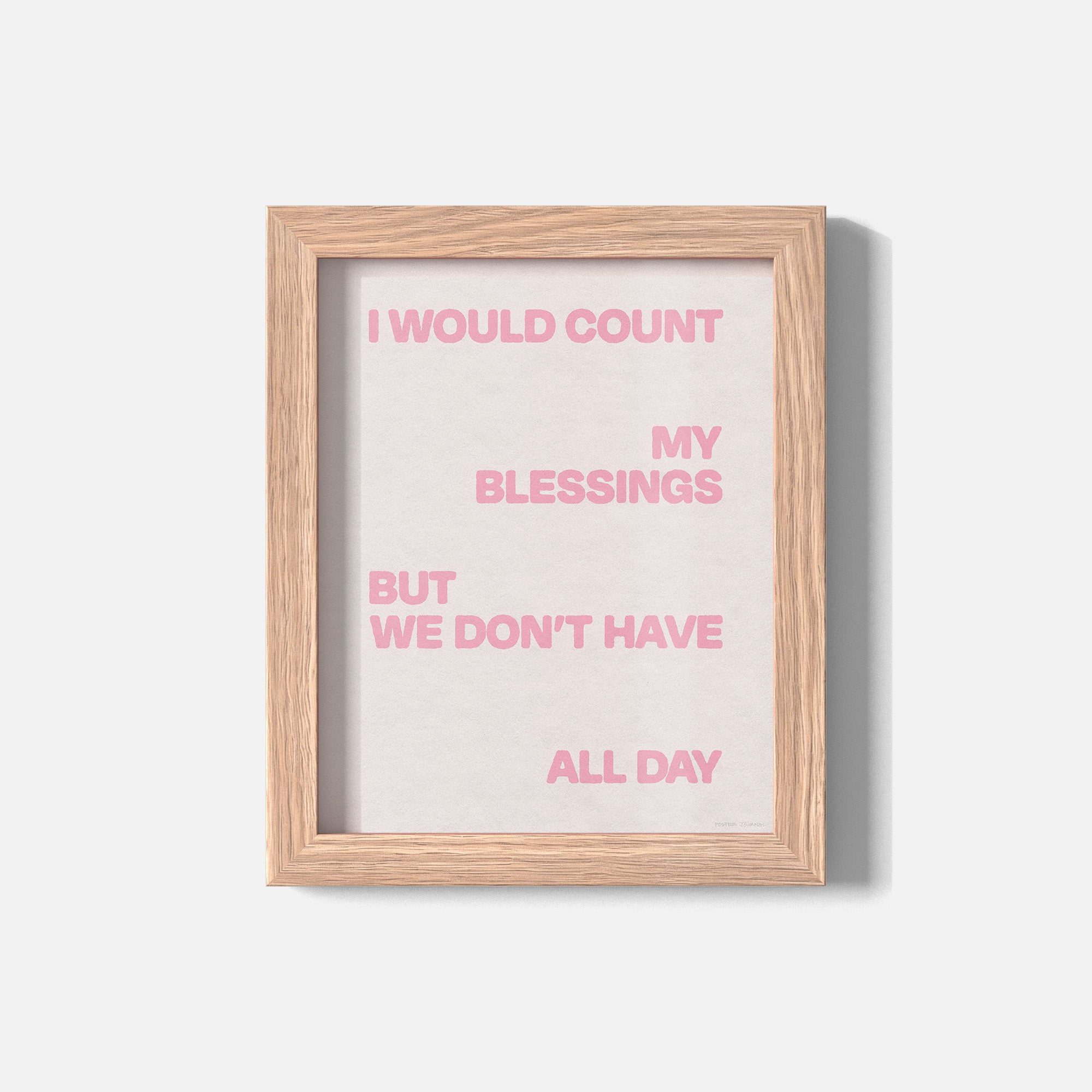 BLESSINGS PRINT