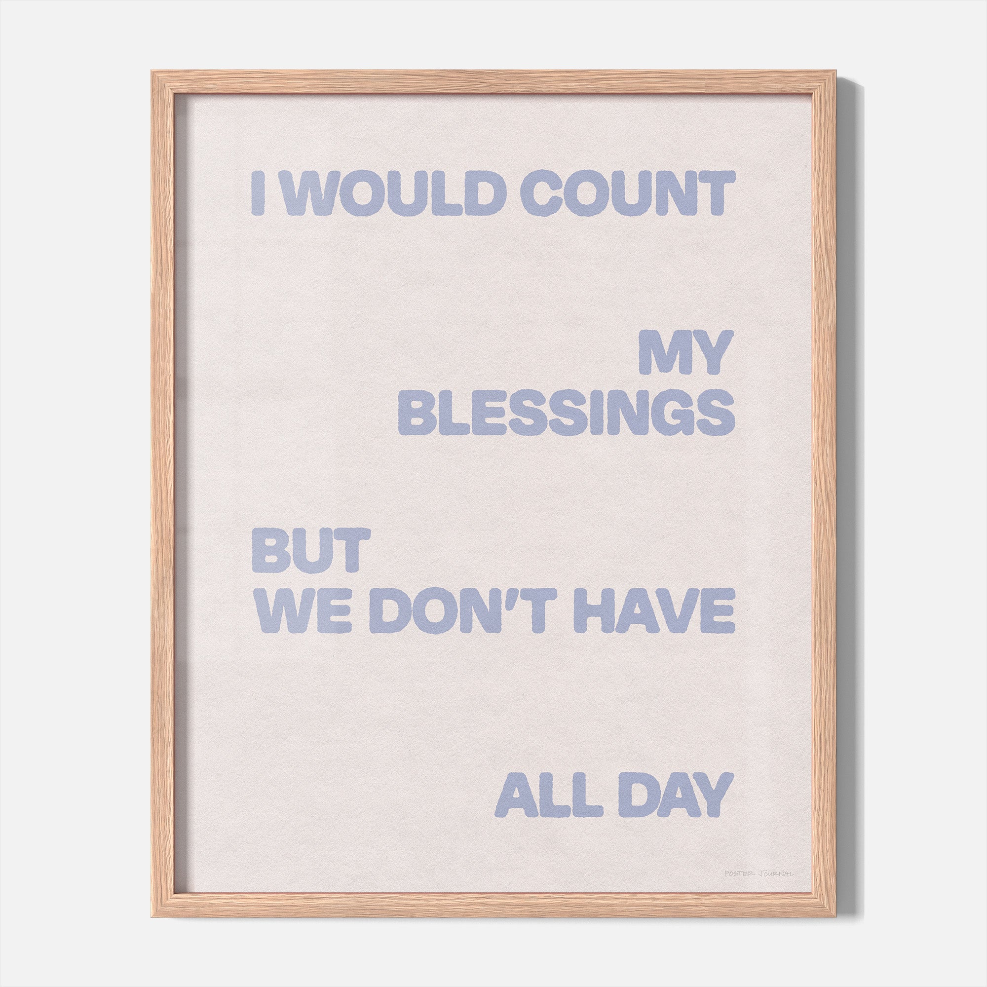 BLESSINGS PRINT