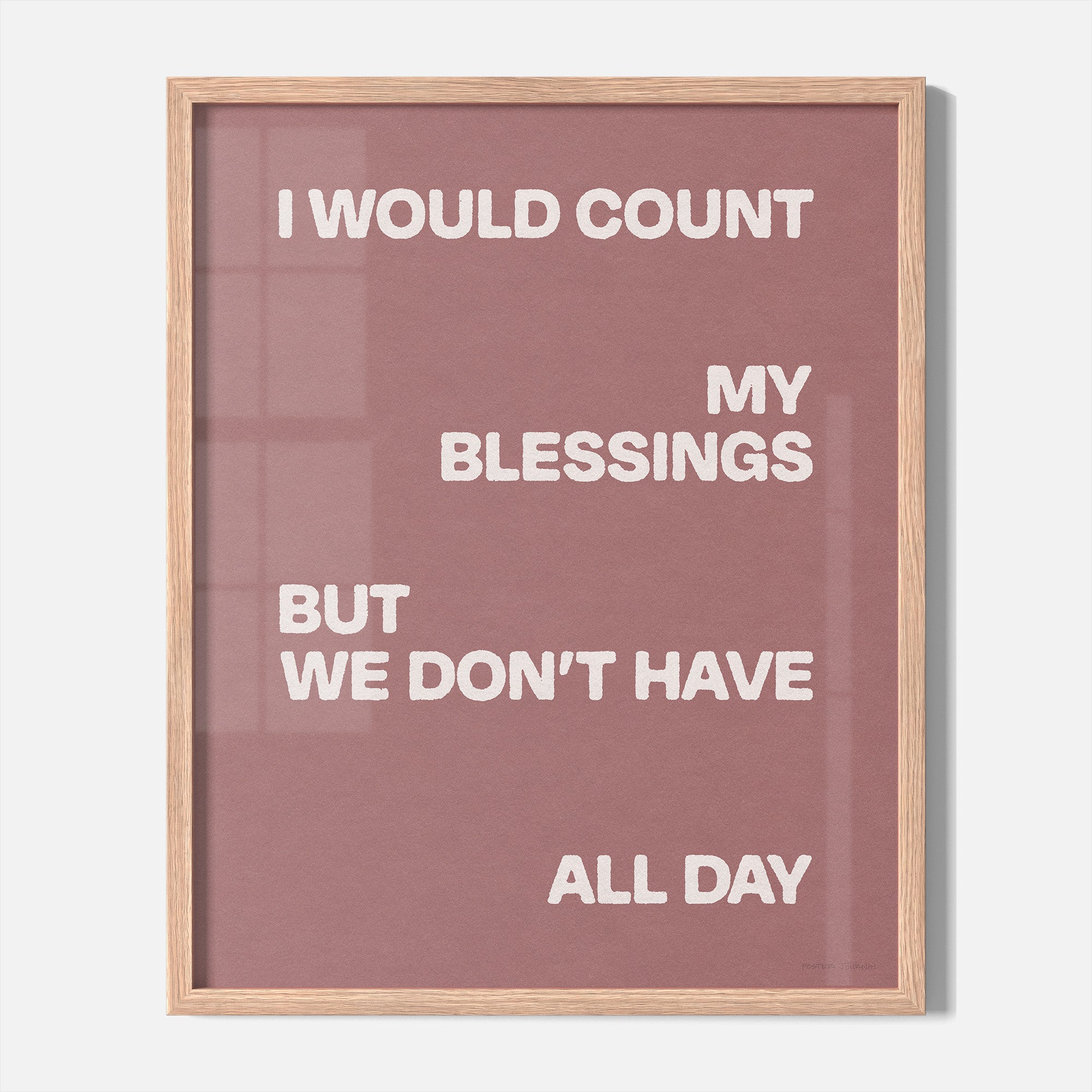 BLESSINGS PRINT