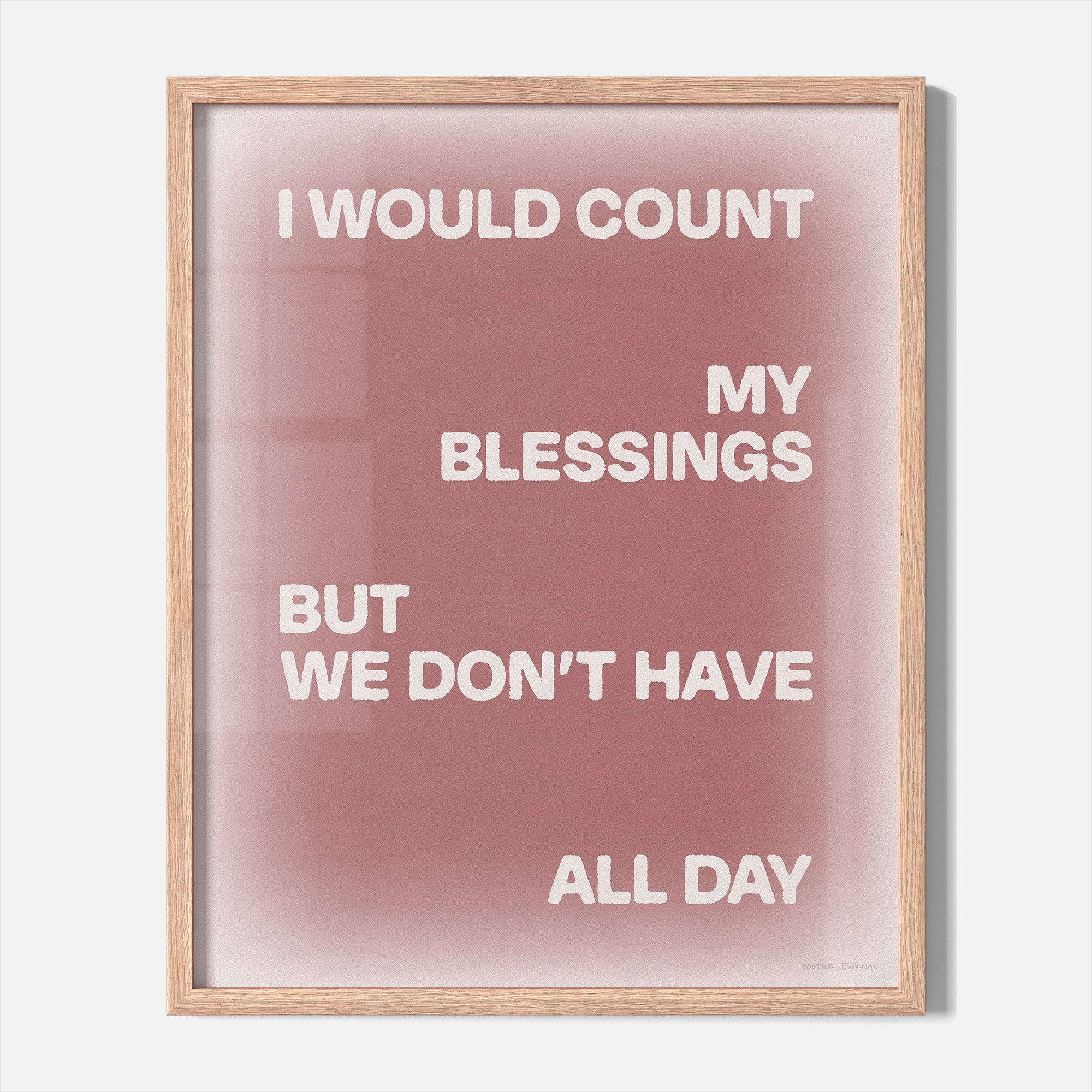 BLESSINGS PRINT