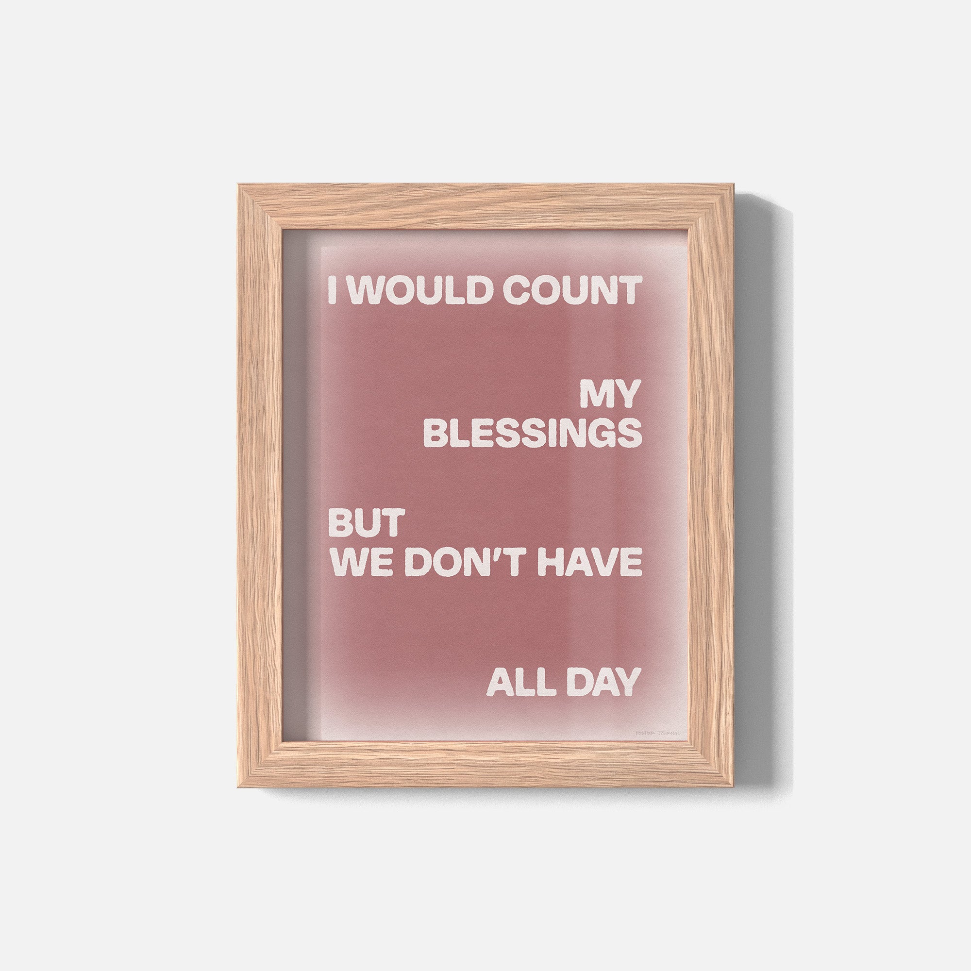 BLESSINGS PRINT