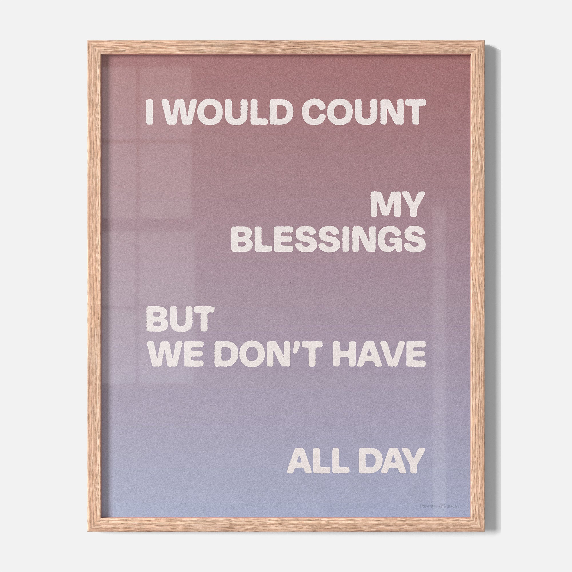 BLESSINGS PRINT