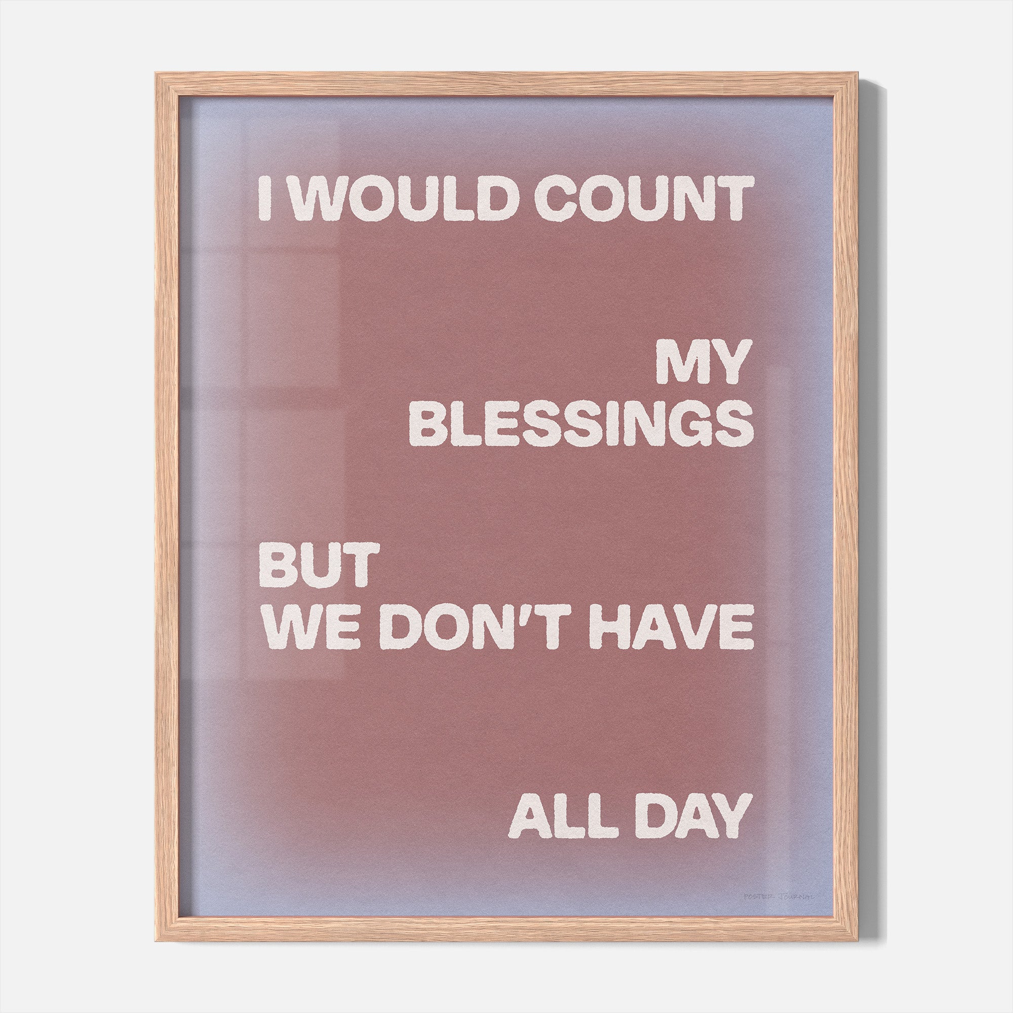 BLESSINGS PRINT