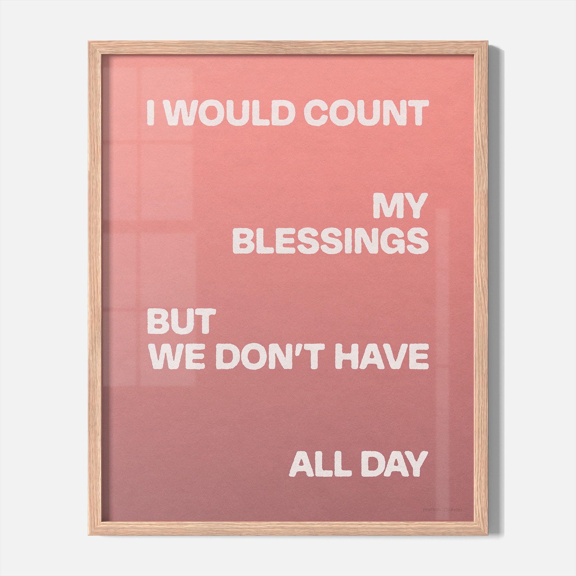 BLESSINGS PRINT