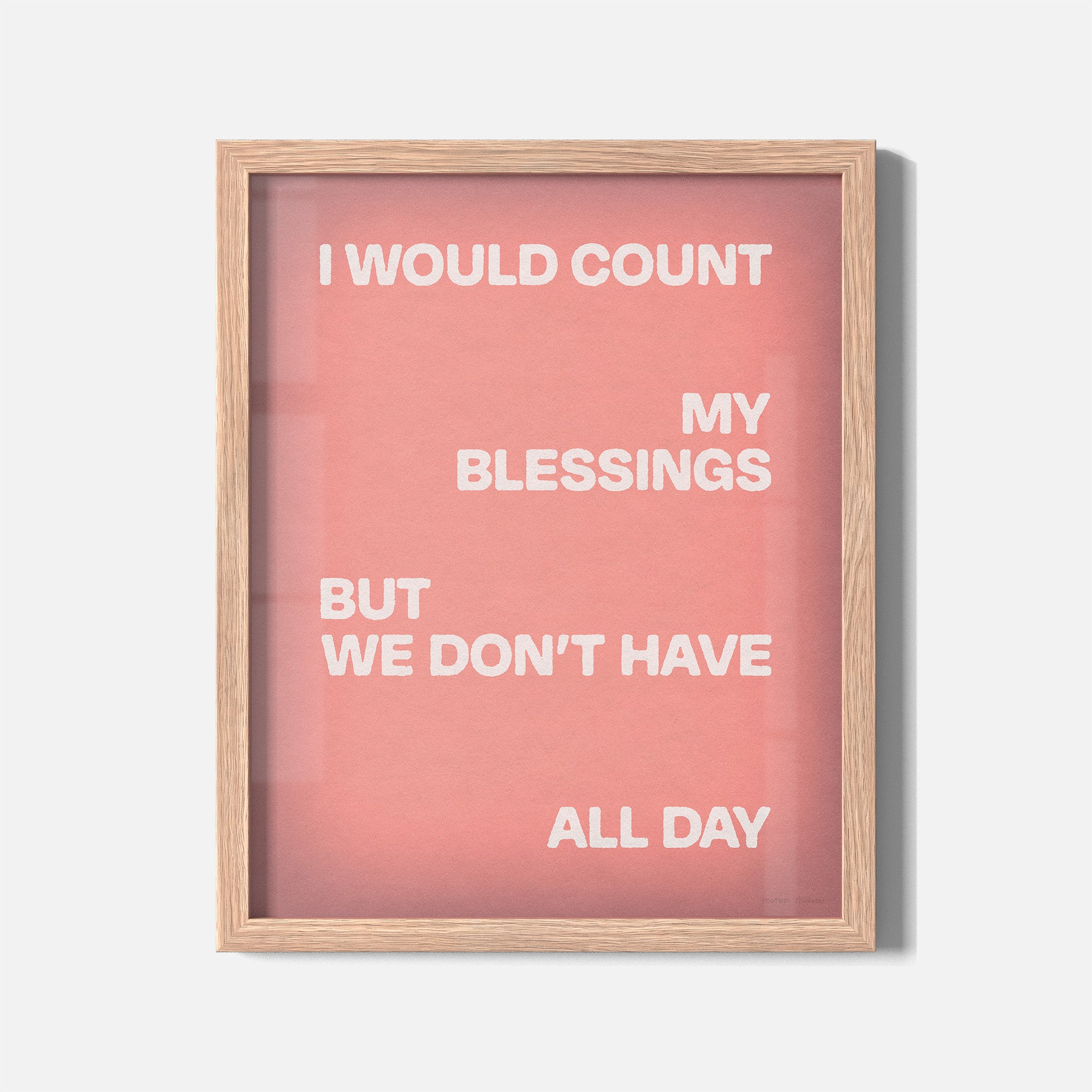 BLESSINGS PRINT