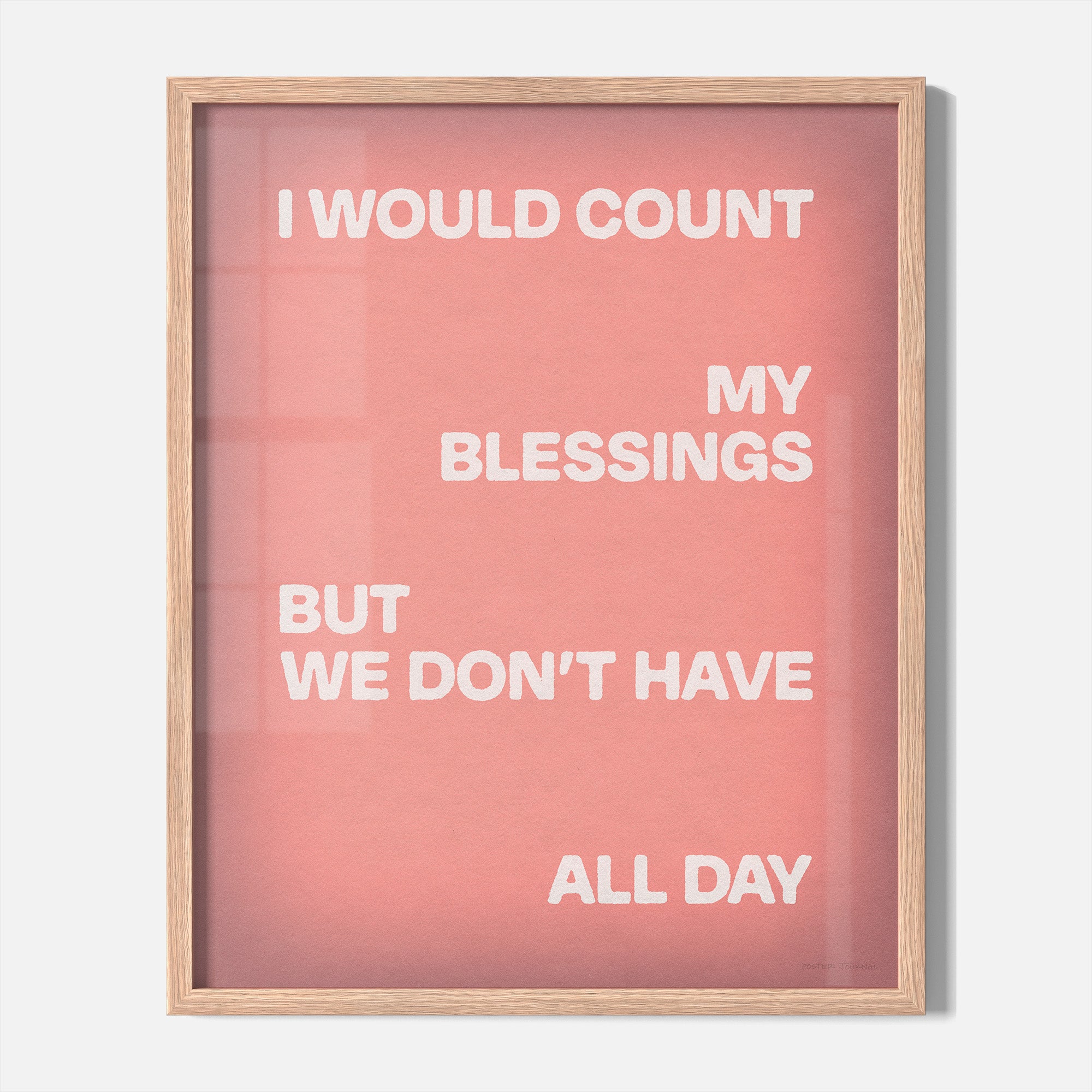 BLESSINGS PRINT