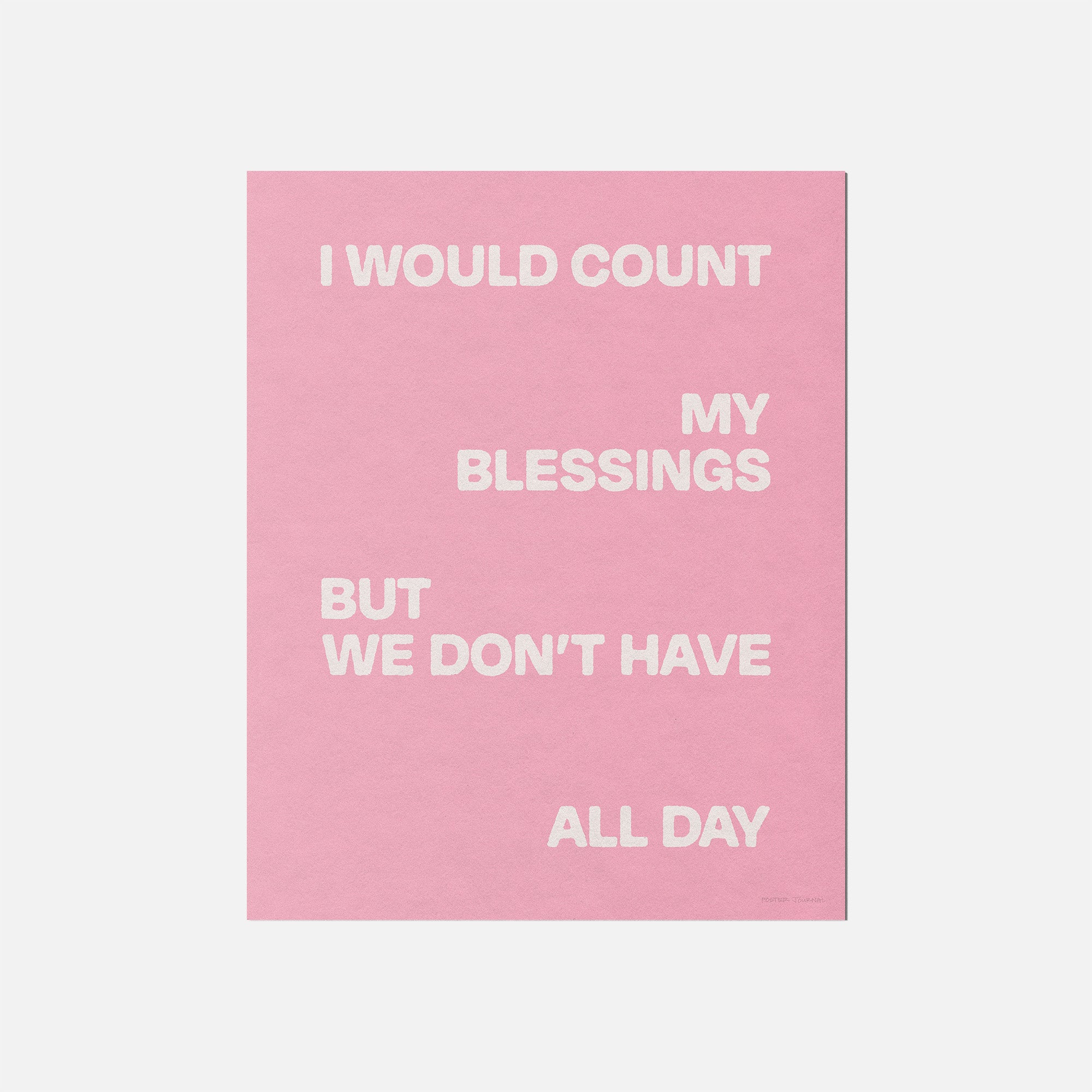 BLESSINGS PRINT