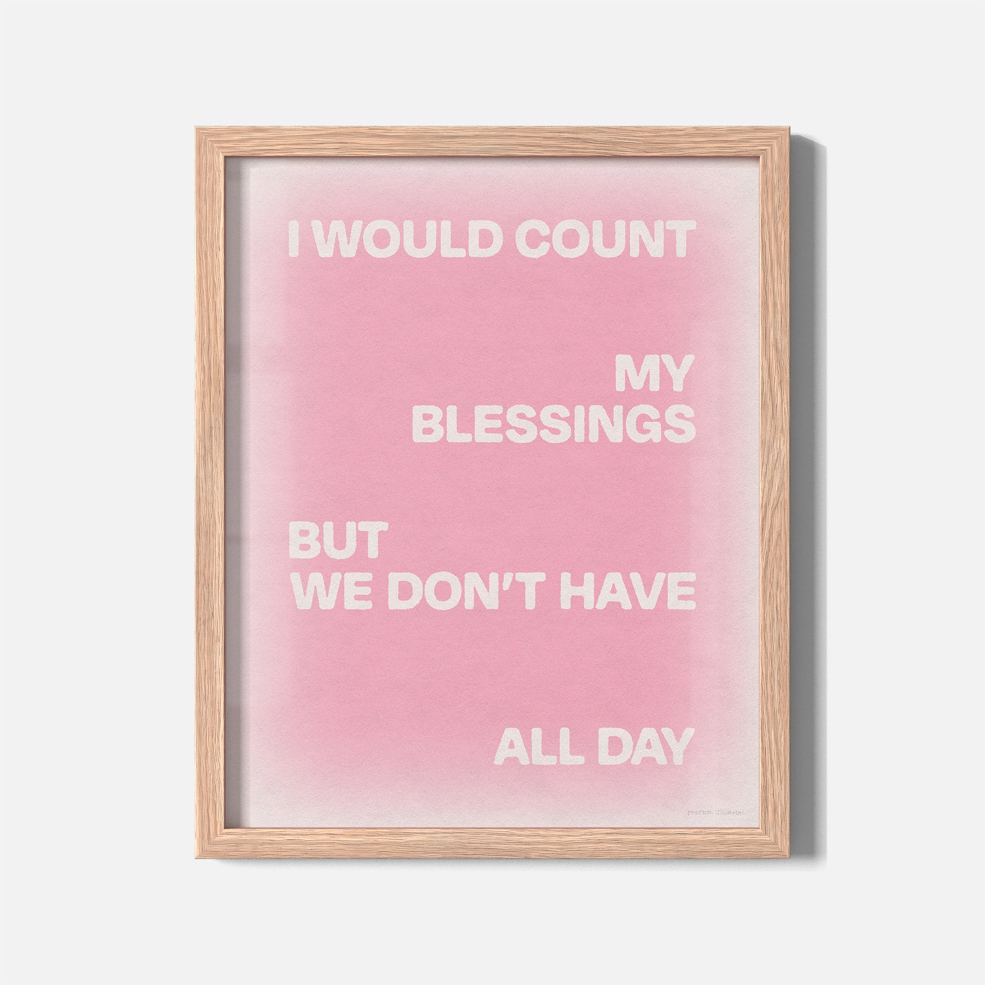 BLESSINGS PRINT