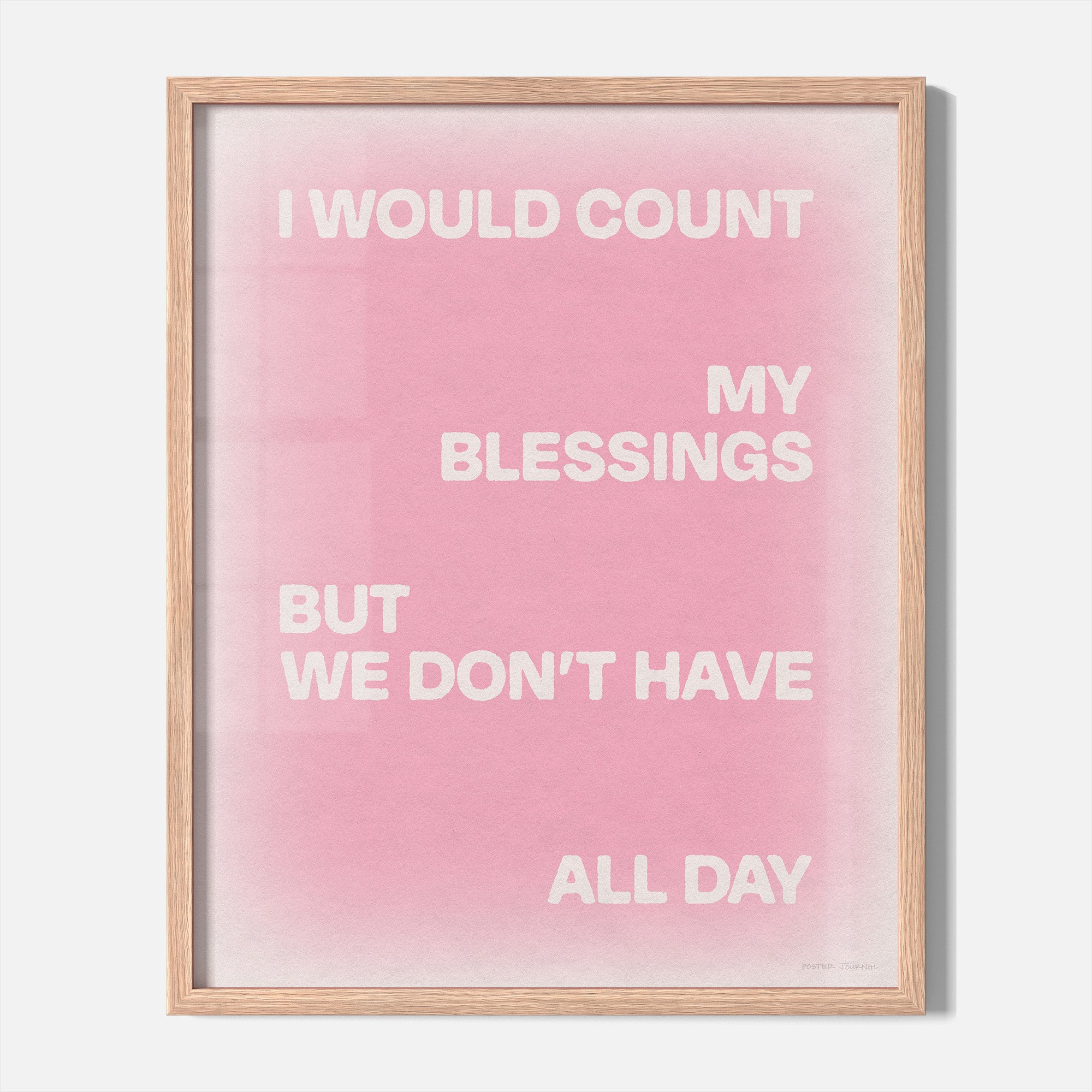 BLESSINGS PRINT