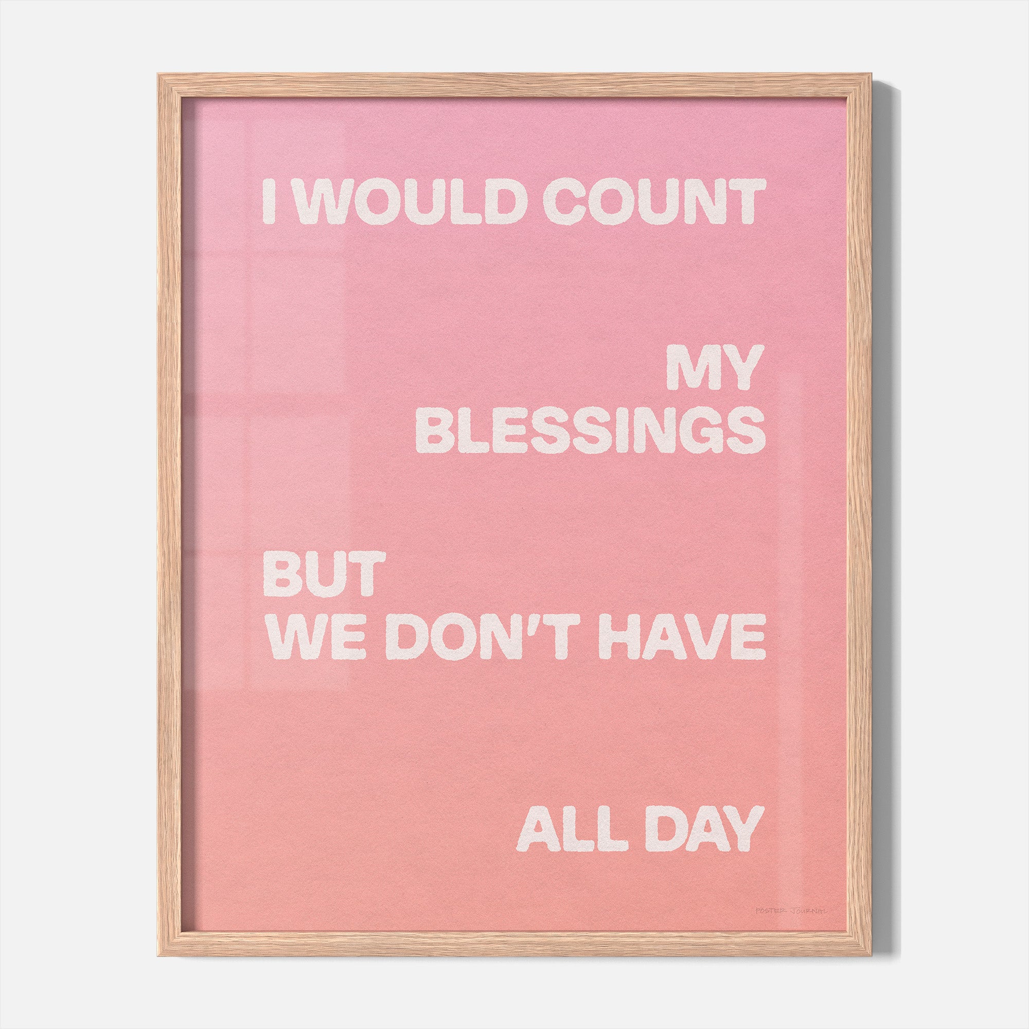 BLESSINGS PRINT