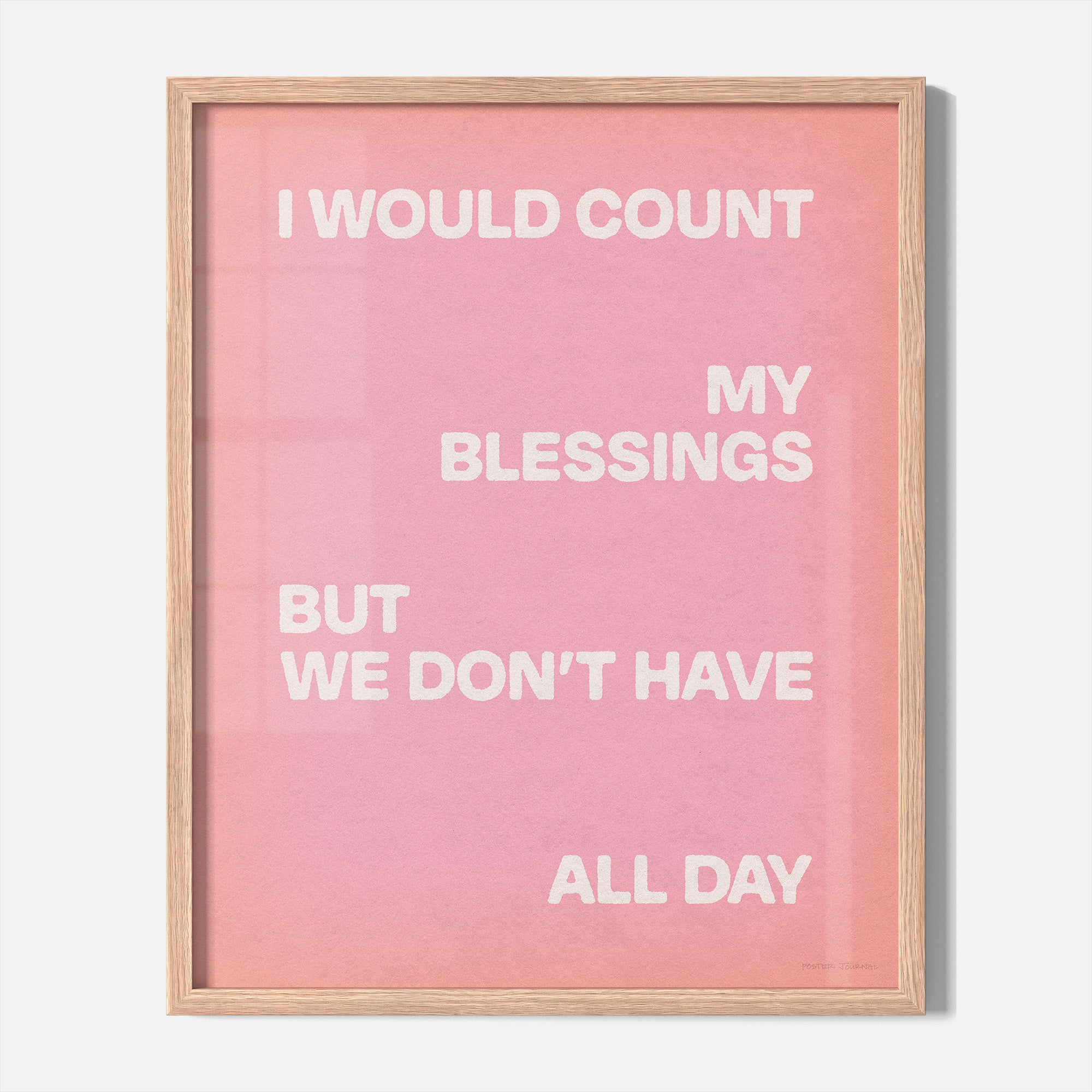 BLESSINGS PRINT