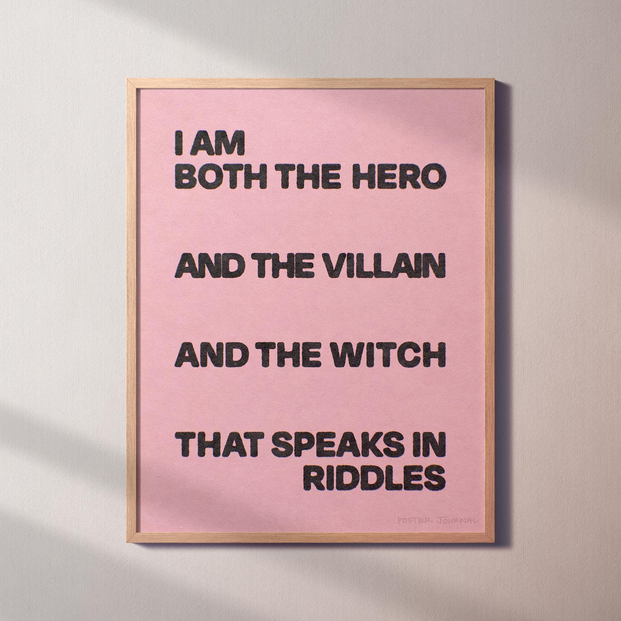 VILLAIN PRINT