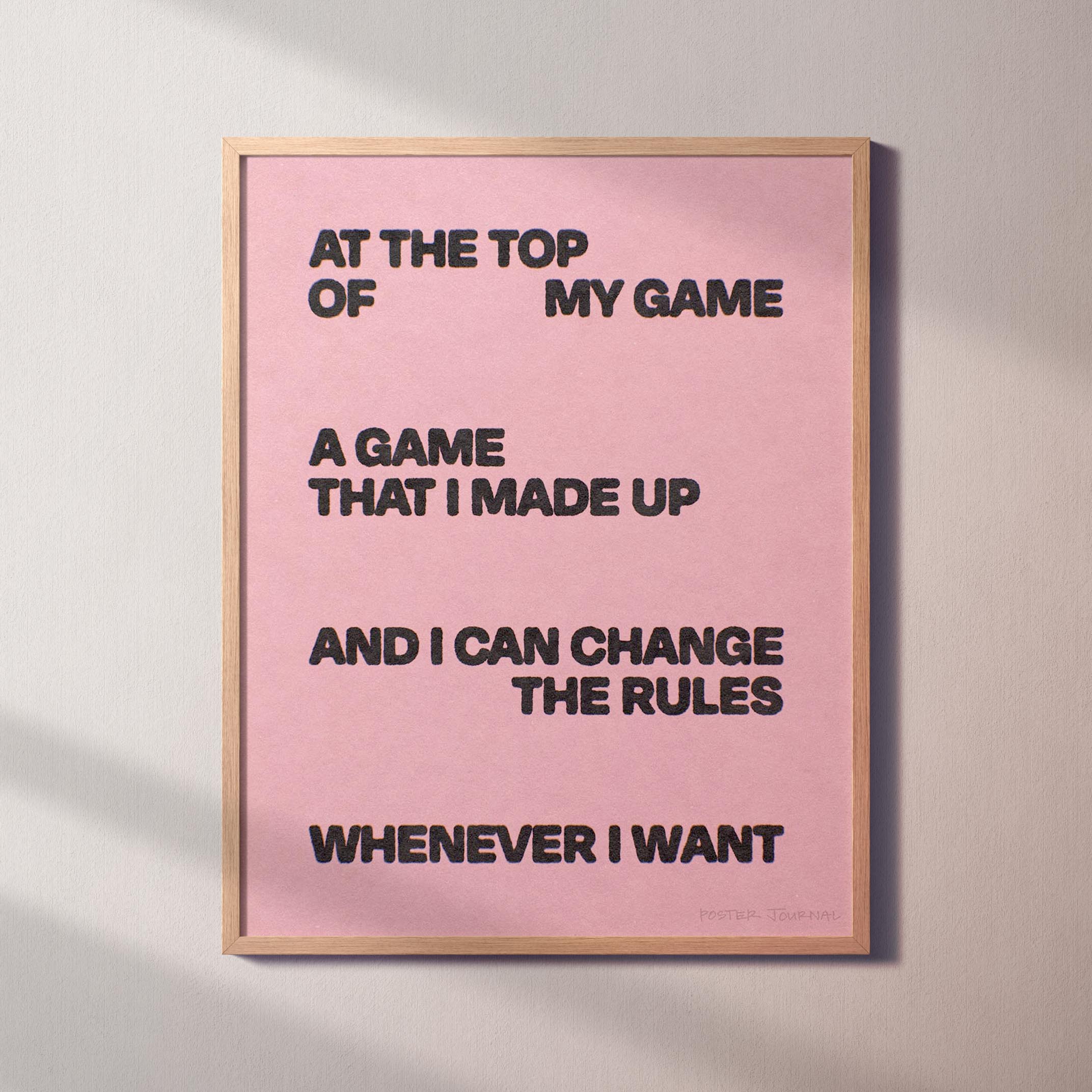 GAME PRINT