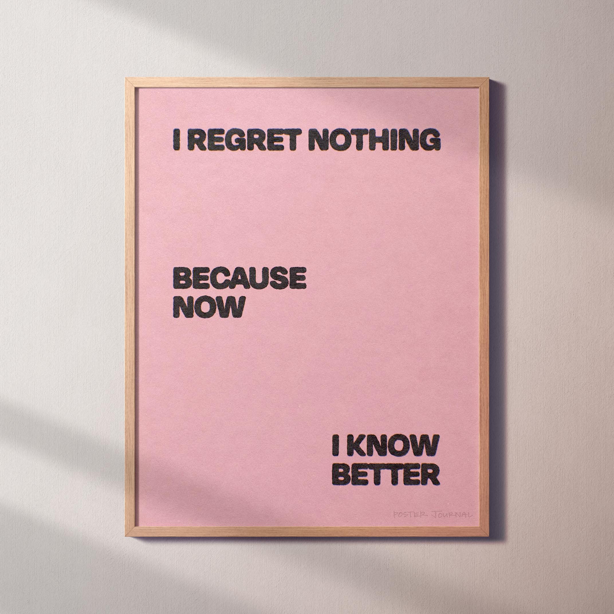 REGRET PRINT