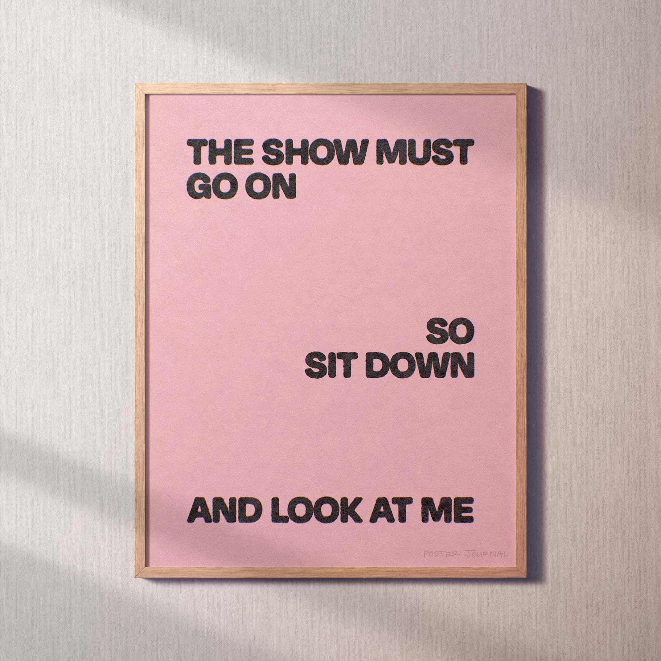SHOW PRINT