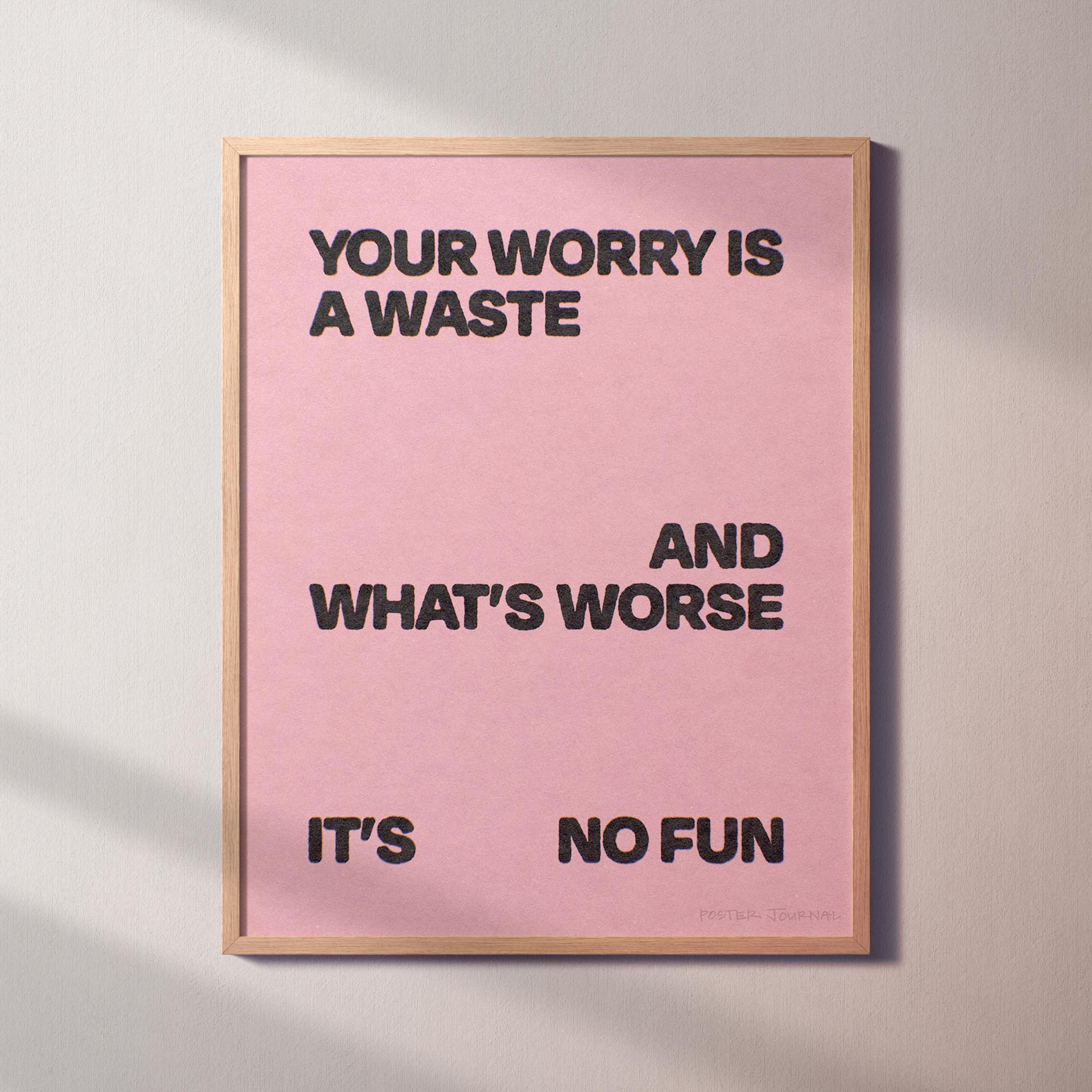 WORRY PRINT