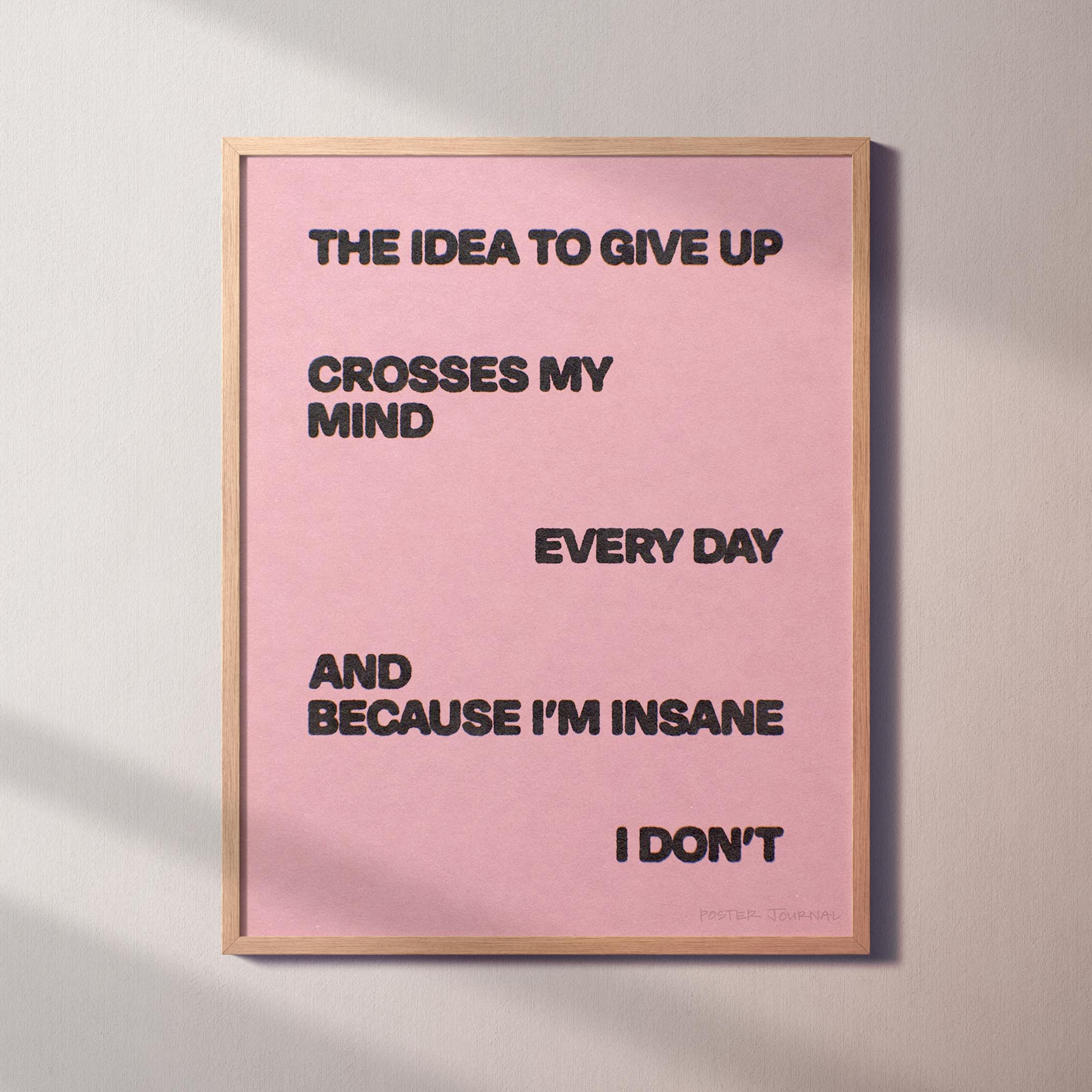 CROSSES PRINT