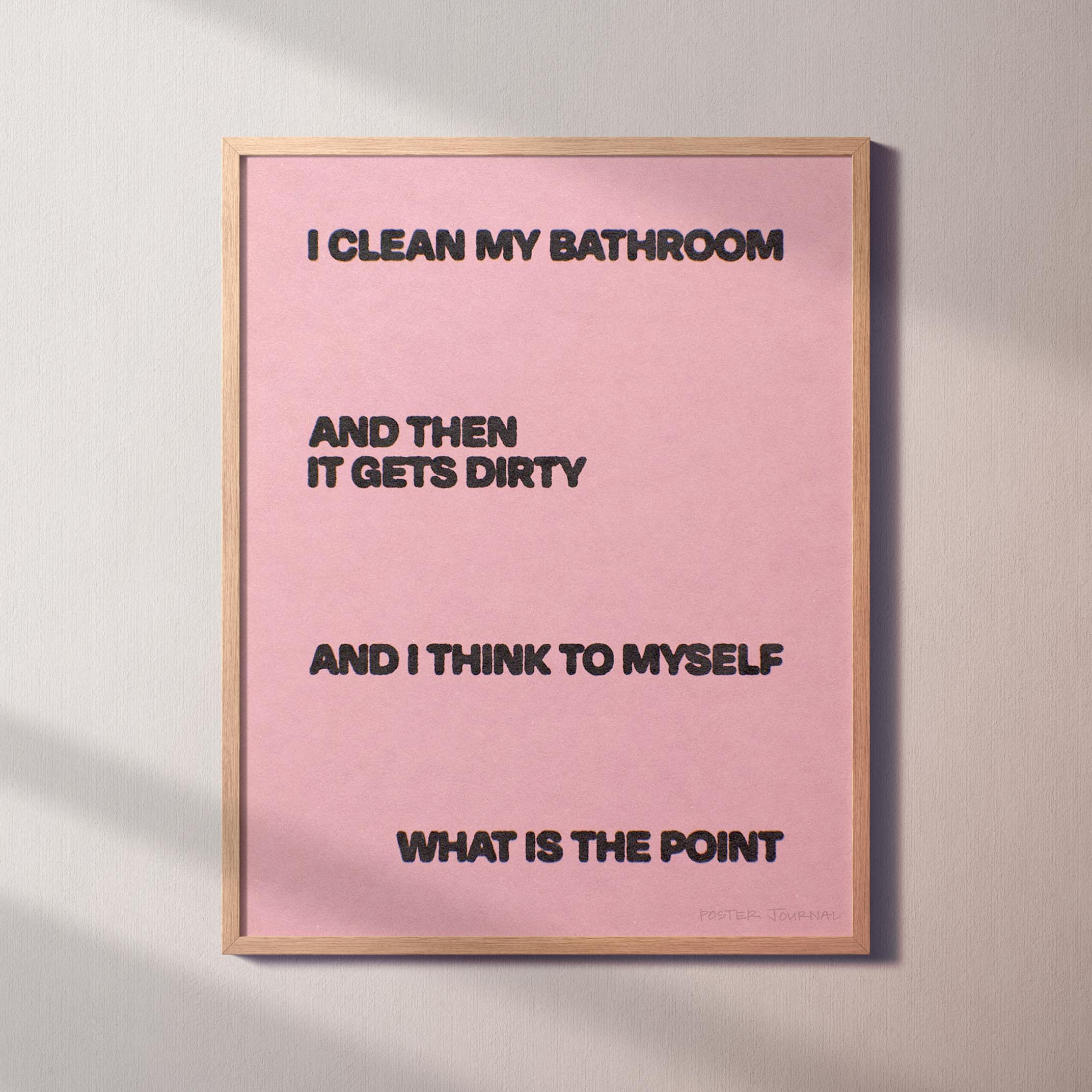BATHROOM PRINT