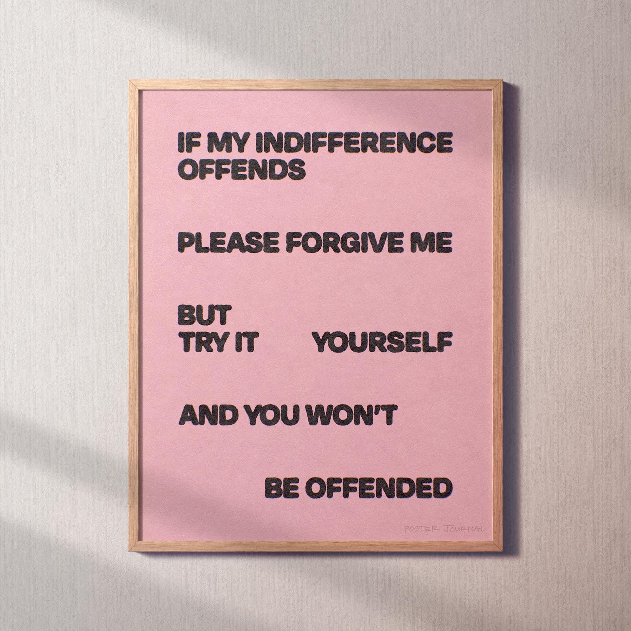 INDIFFERENCE PRINT