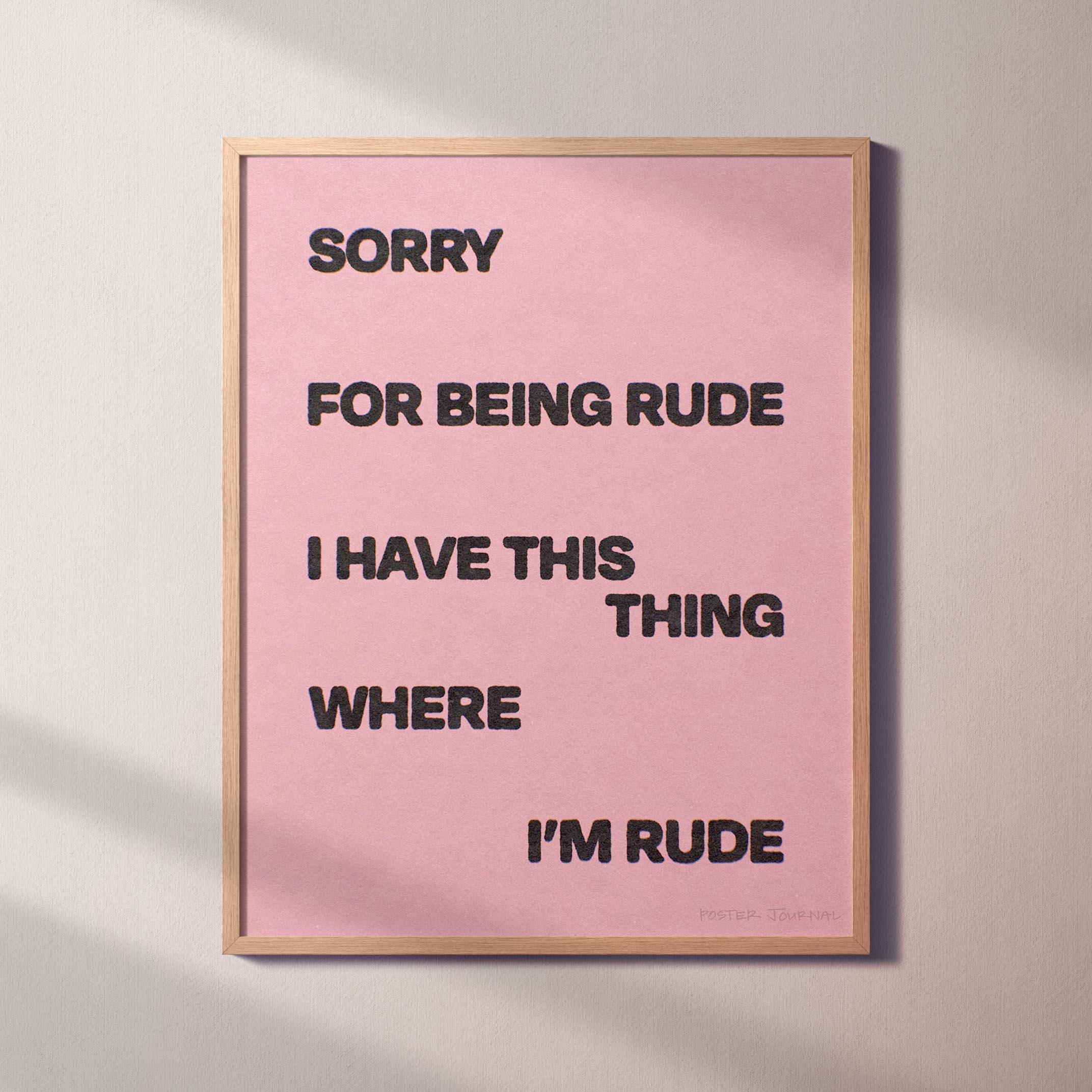 RUDE PRINT