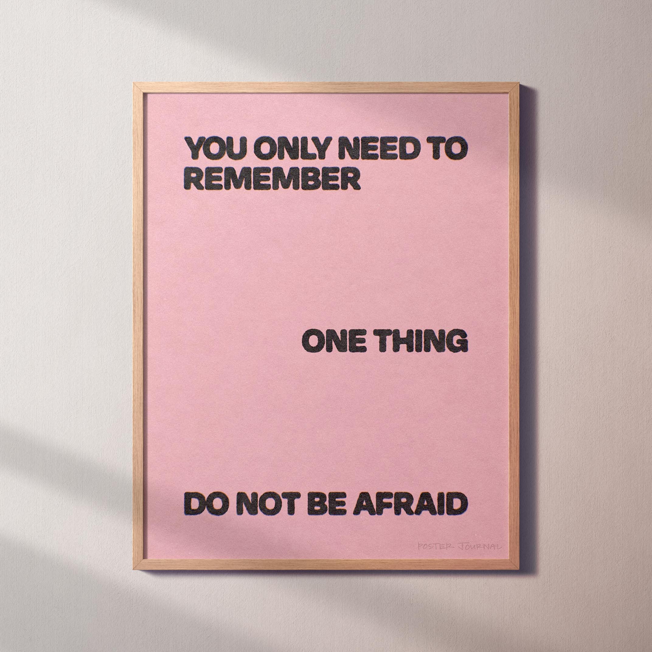 AFRAID PRINT