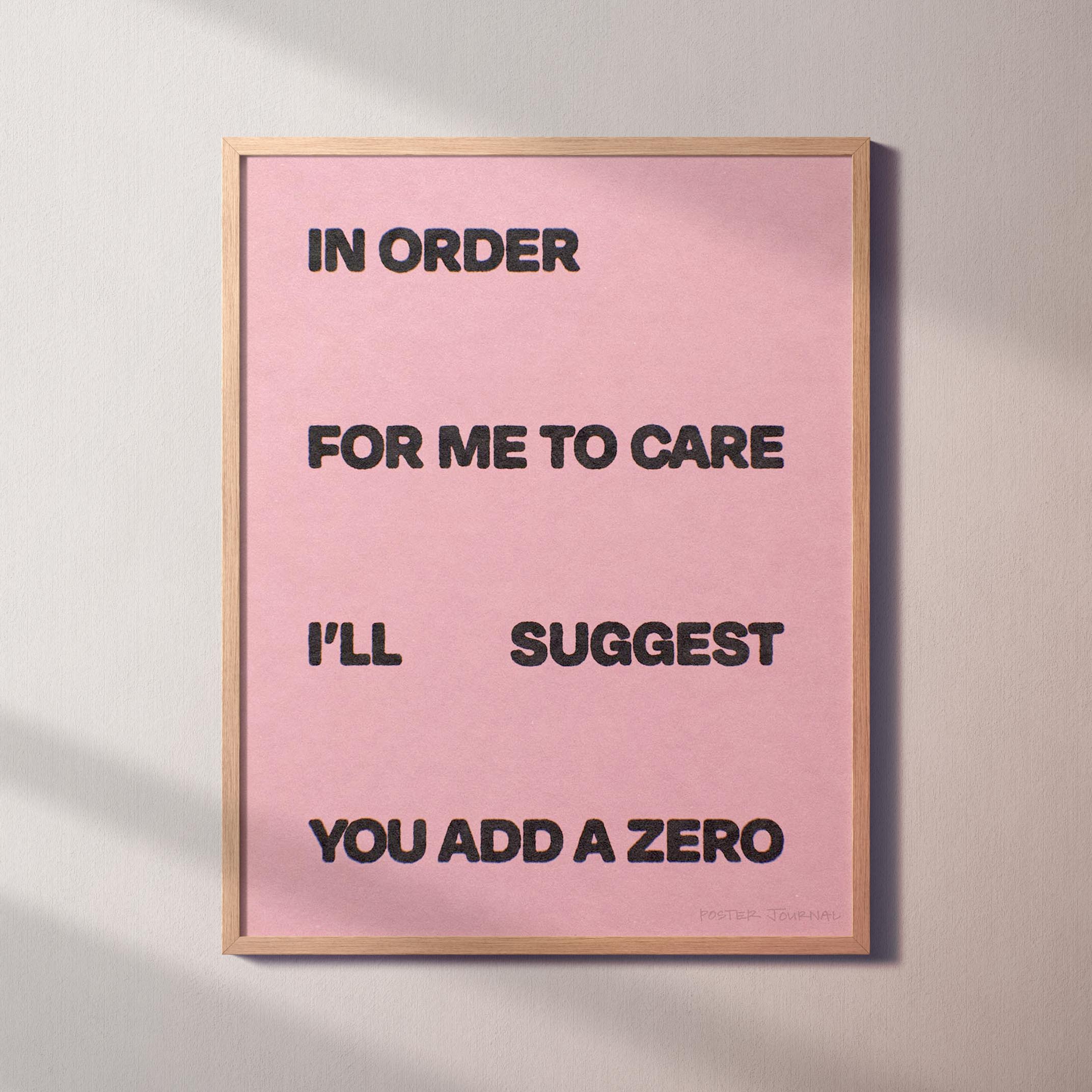 ZERO PRINT