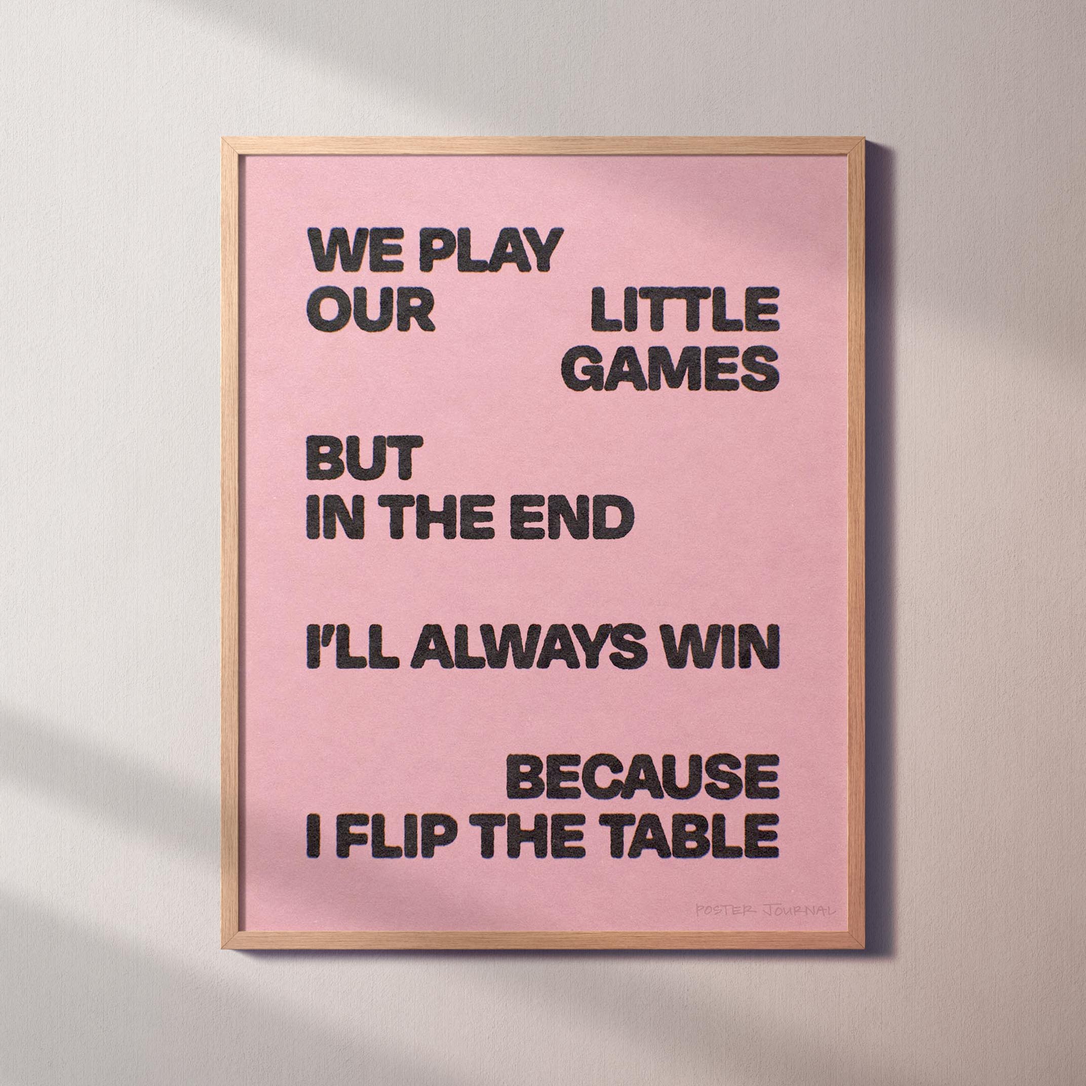 TABLE PRINT
