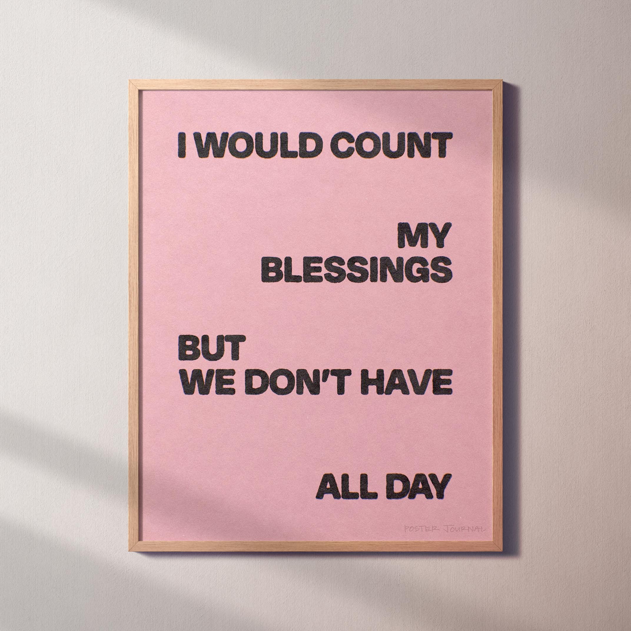 BLESSINGS PRINT