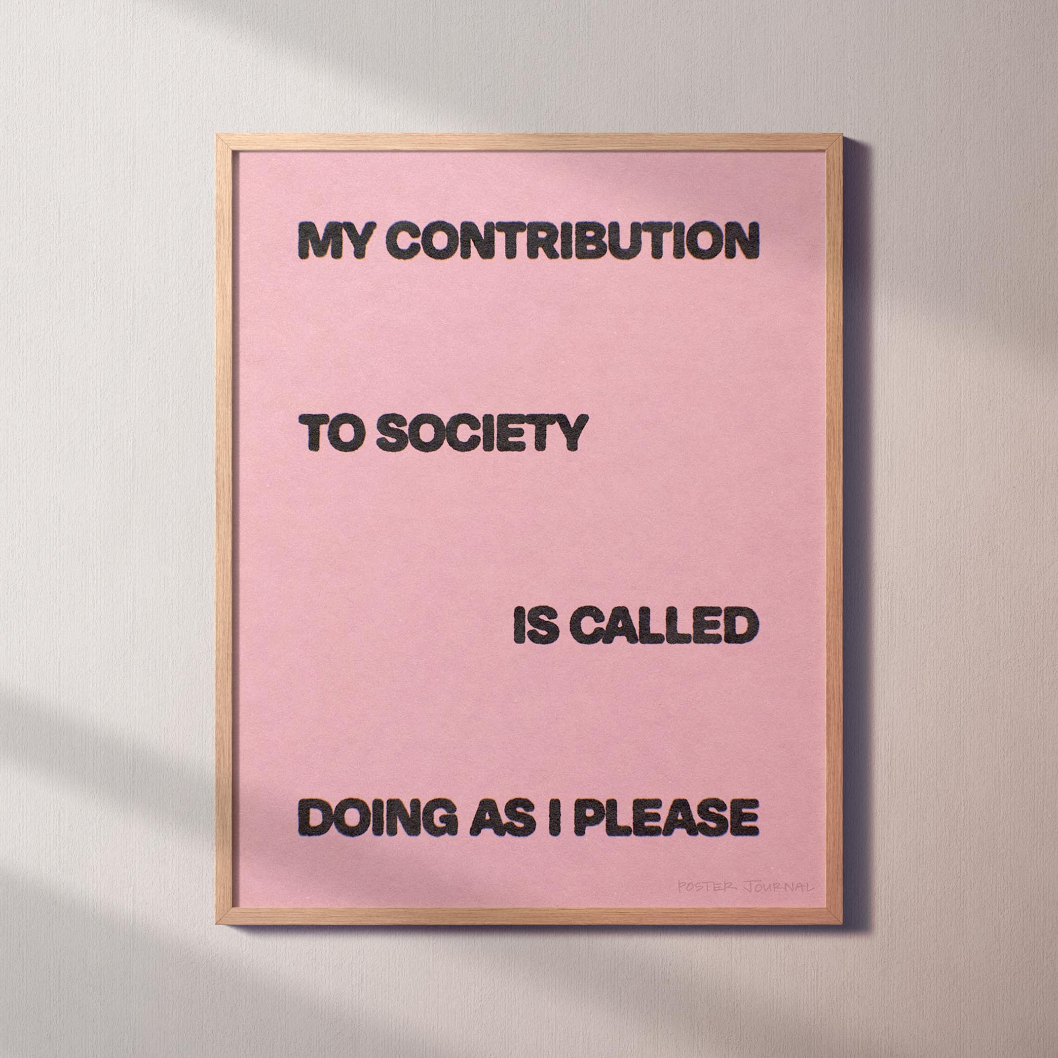 CONTRIBUTION PRINT