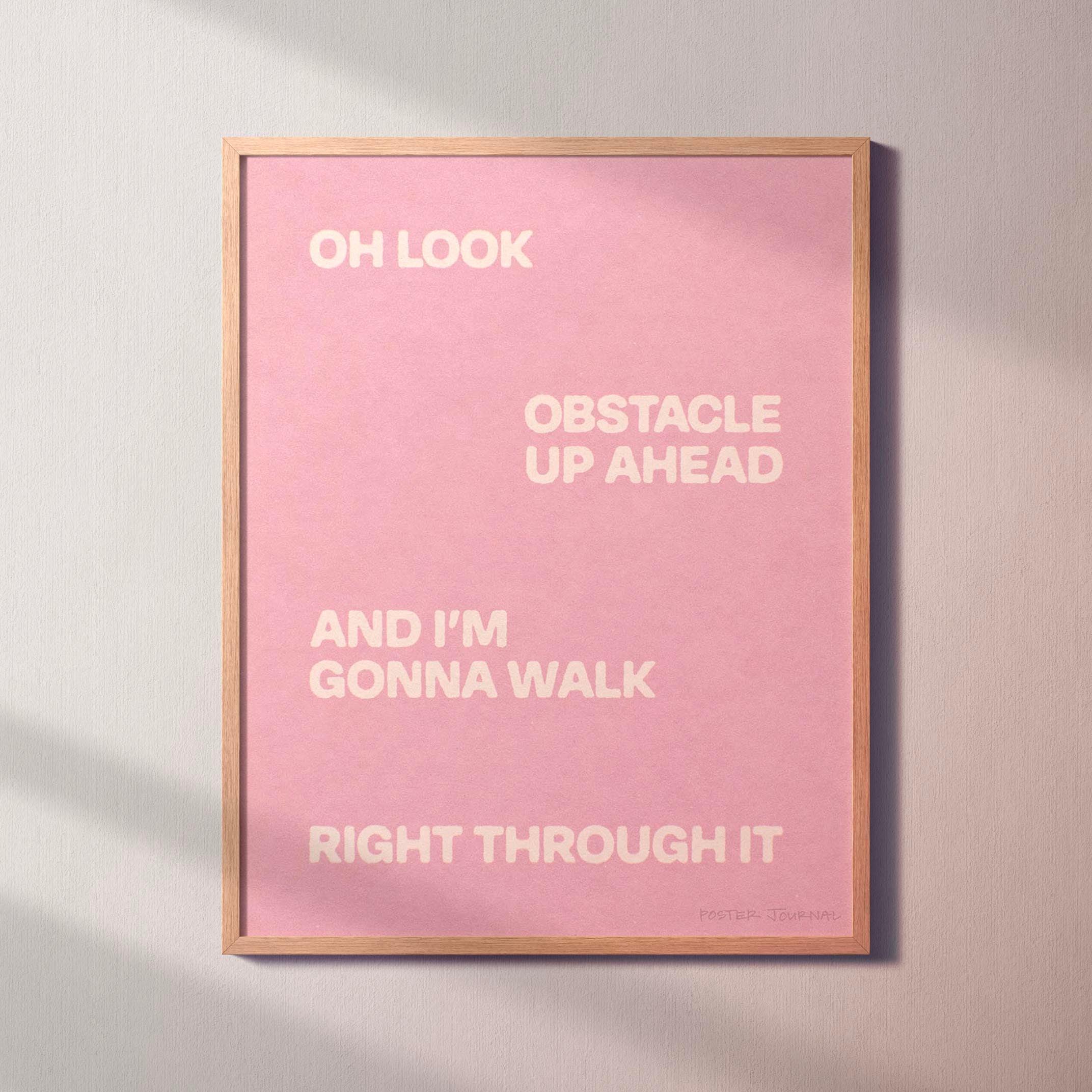 OBSTACLE PRINT